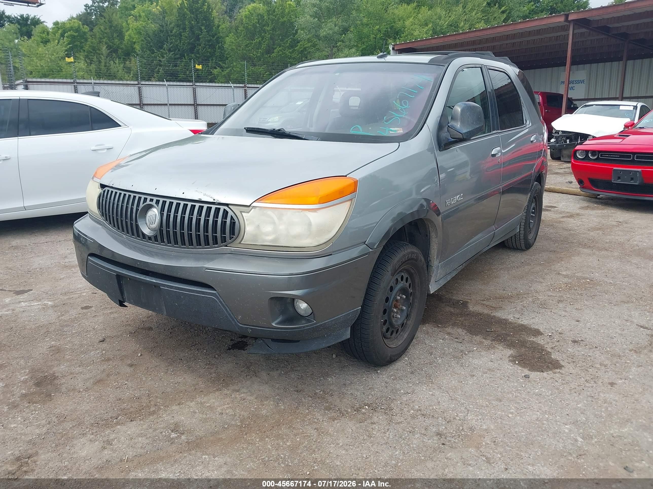 2003 Buick Rendezvous Cx Gray vin: 3G5DA03E83S566143
