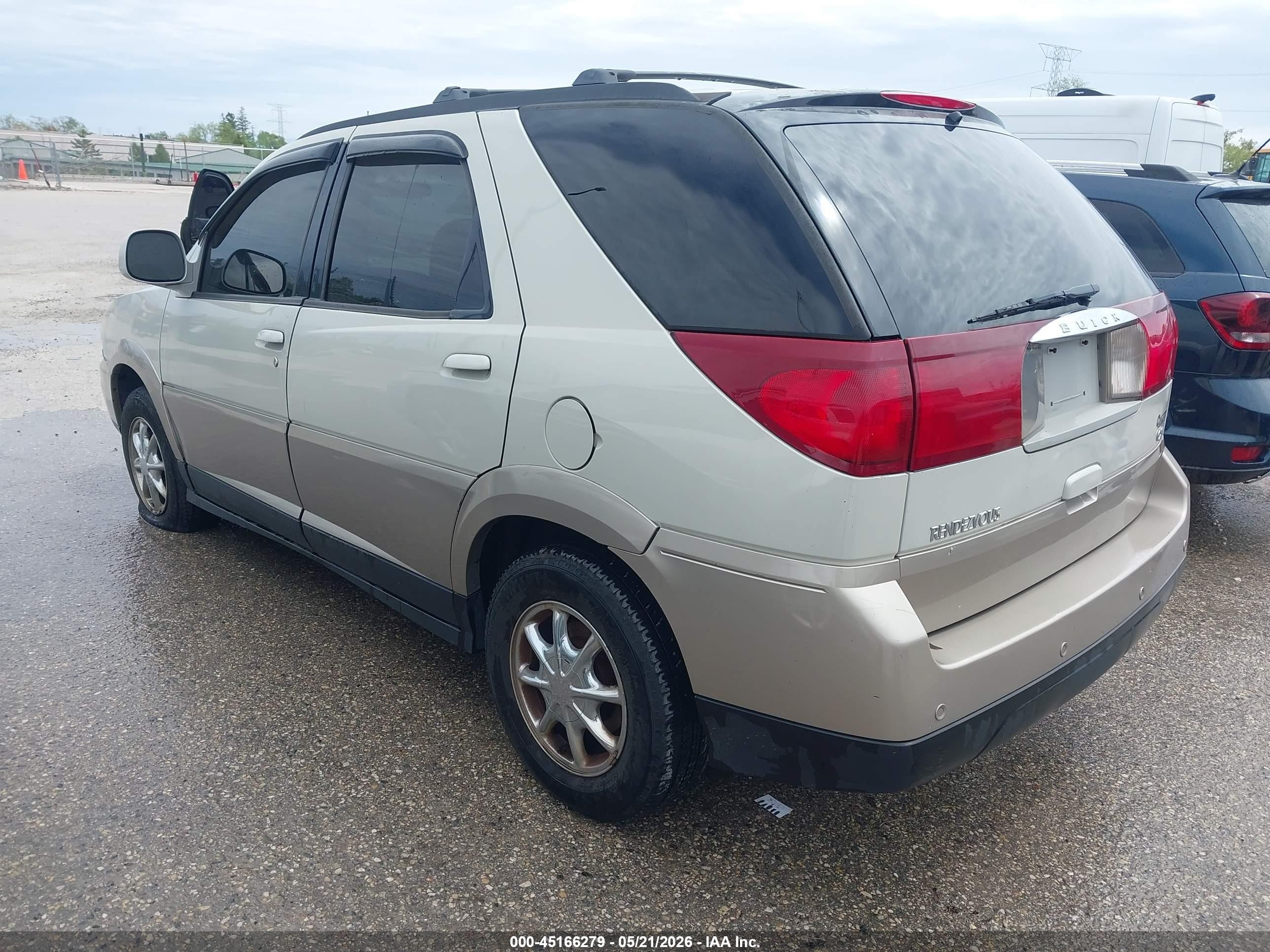 2004 Buick Rendezvous Cx Beige vin: 3G5DA03E84S520555