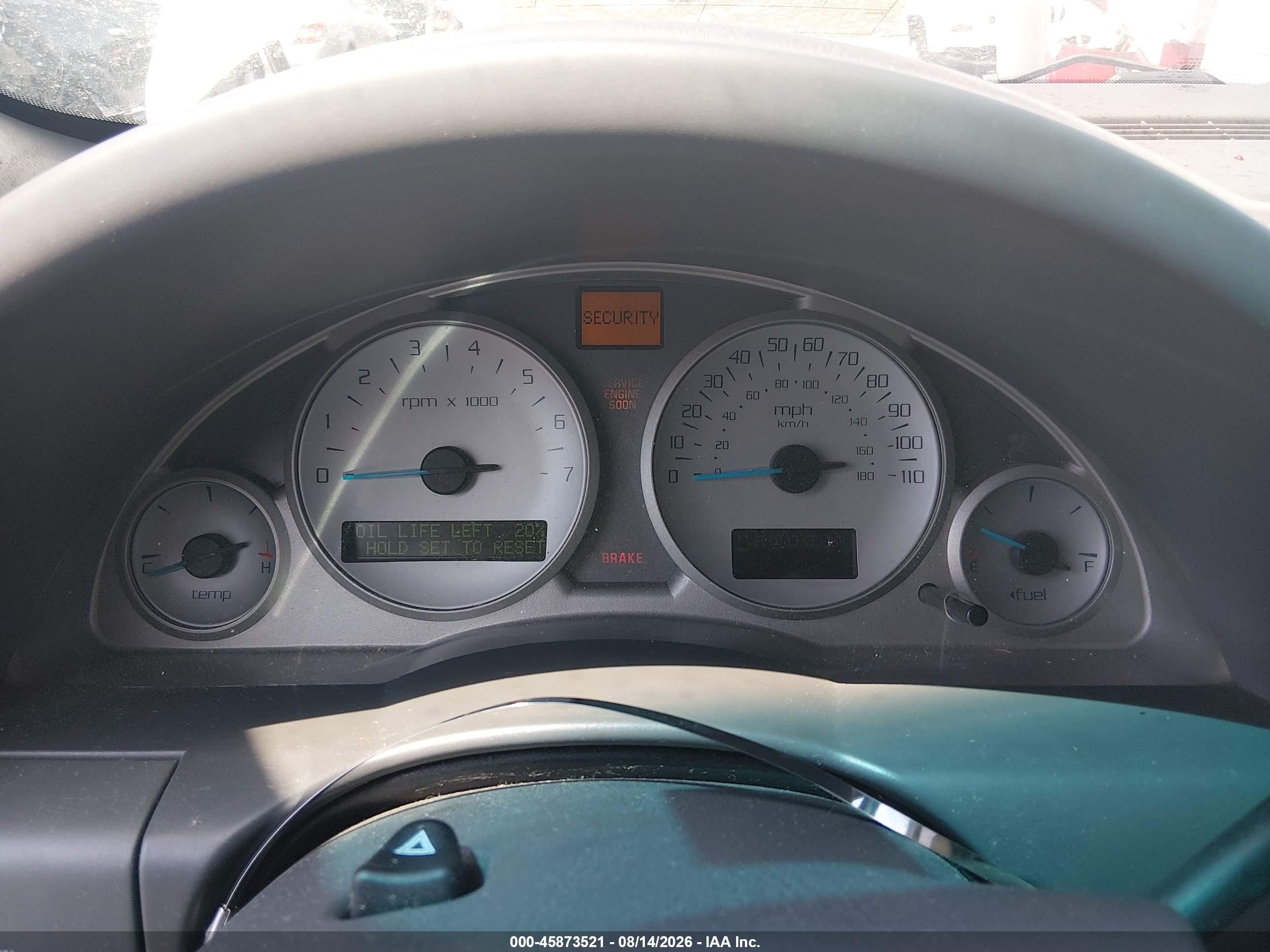 2004 Buick Rendezvous Cx White vin: 3G5DA03E84S521012