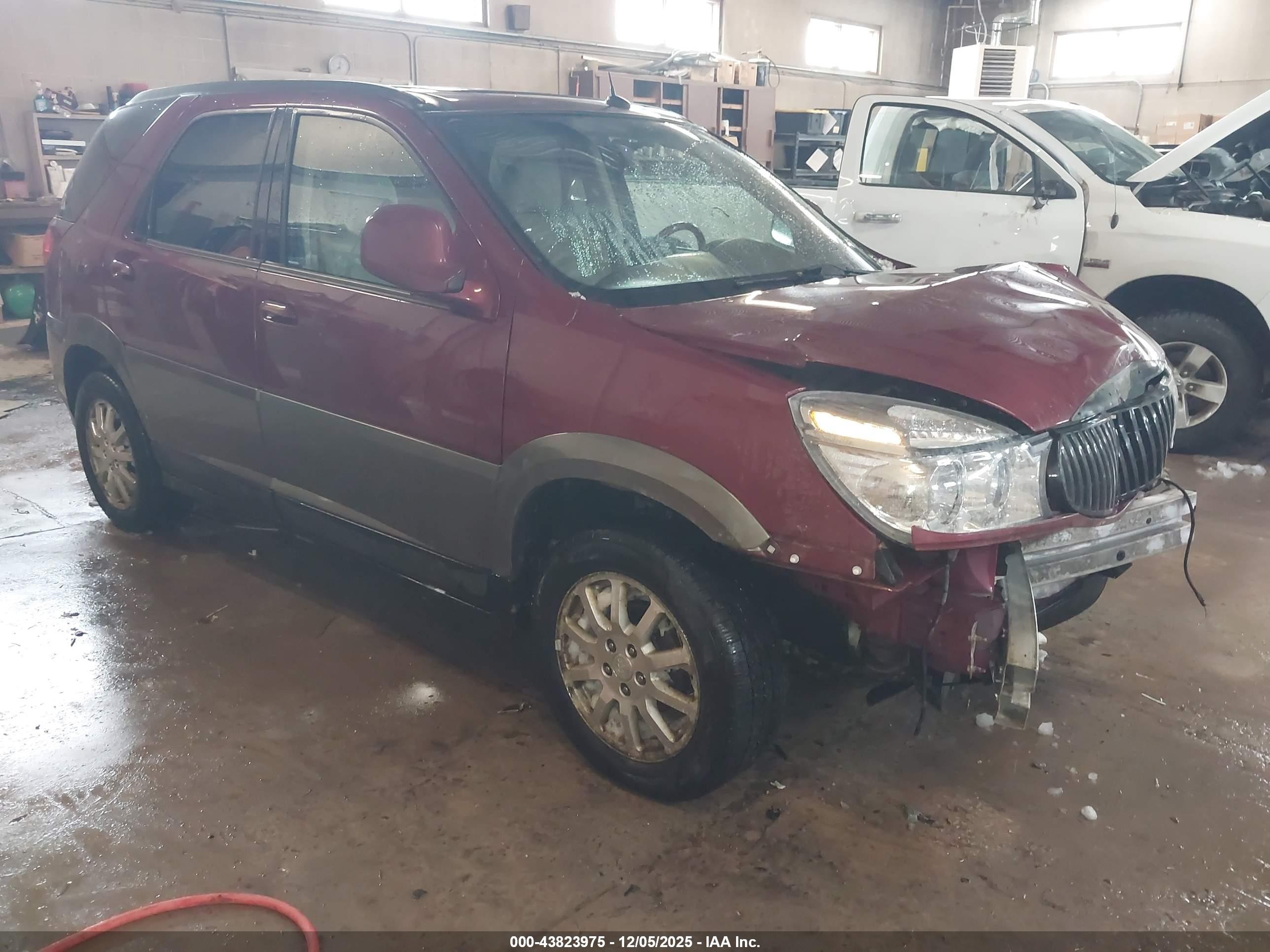 2005 Buick Rendezvous Cx Burgundy vin: 3G5DA03E85S530018