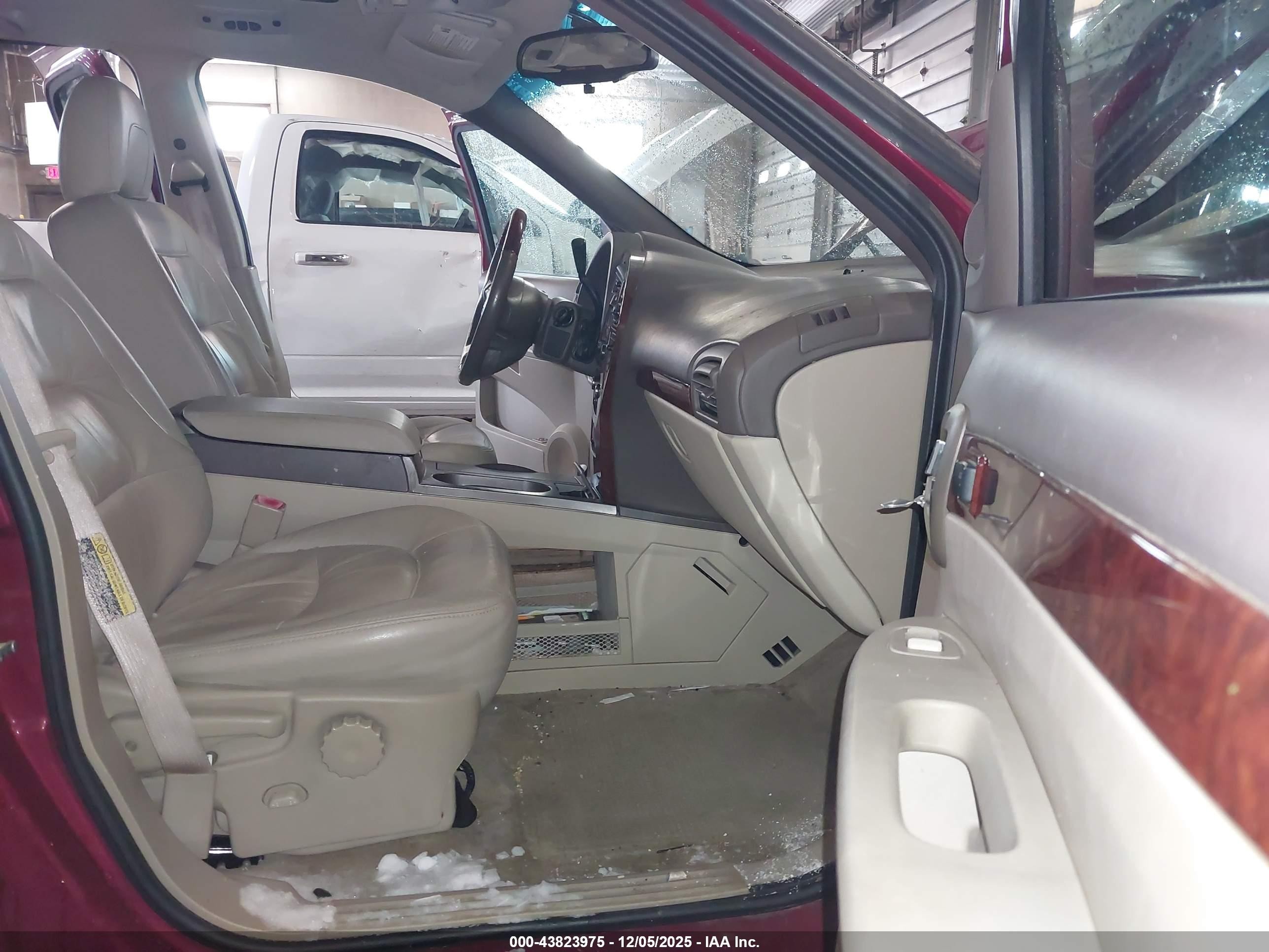 2005 Buick Rendezvous Cx Burgundy vin: 3G5DA03E85S530018
