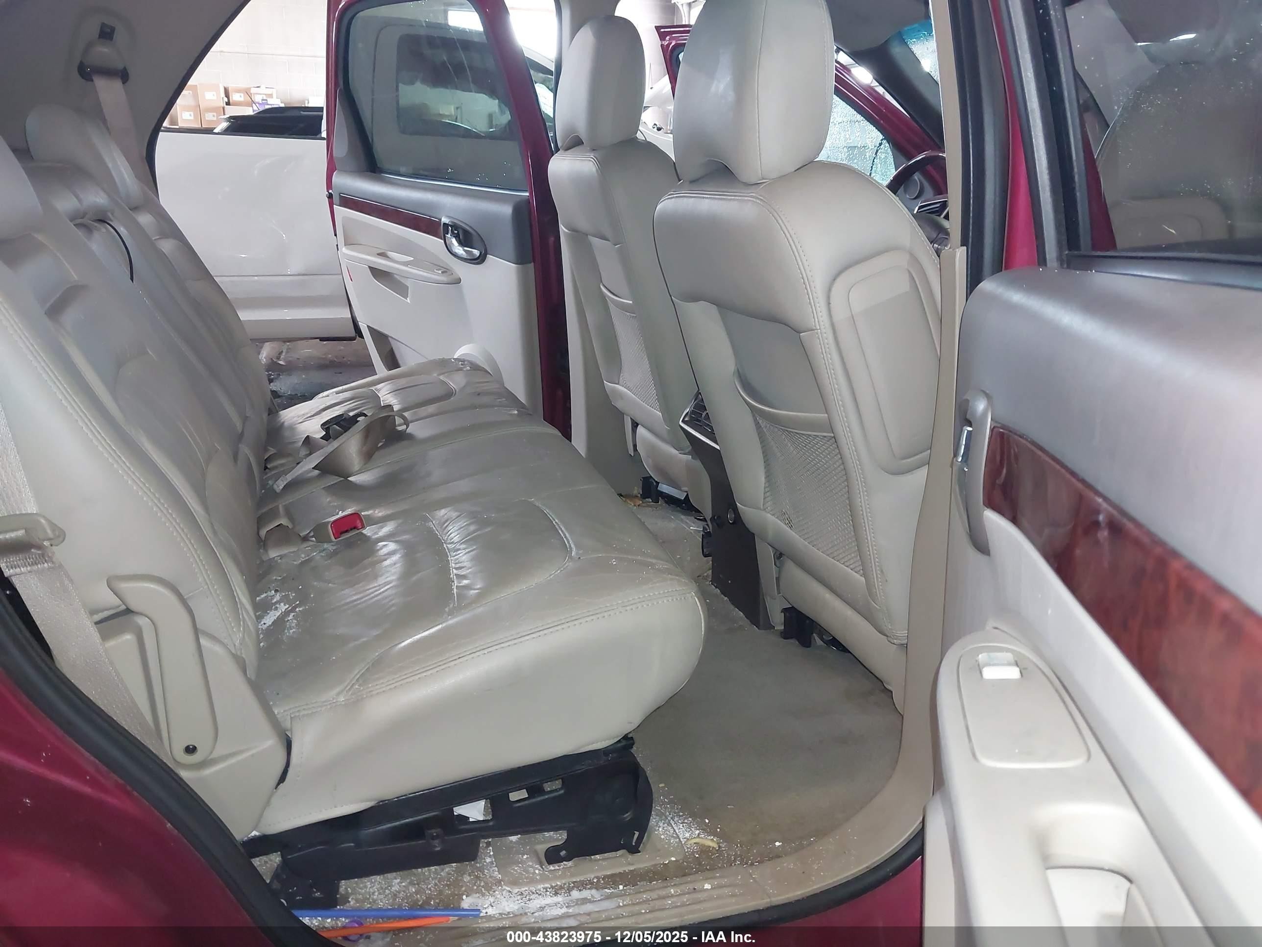 2005 Buick Rendezvous Cx Burgundy vin: 3G5DA03E85S530018