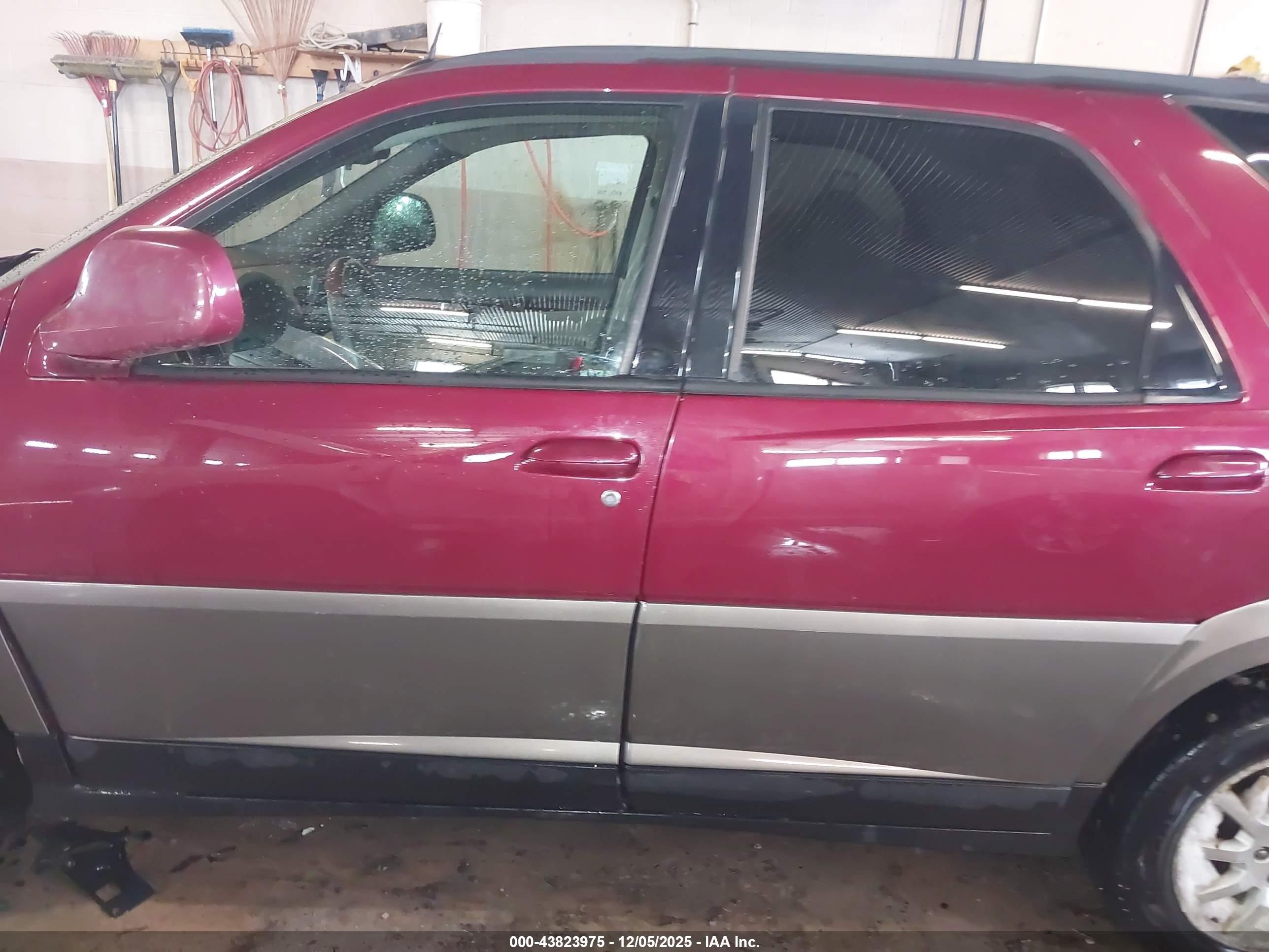 2005 Buick Rendezvous Cx Burgundy vin: 3G5DA03E85S530018