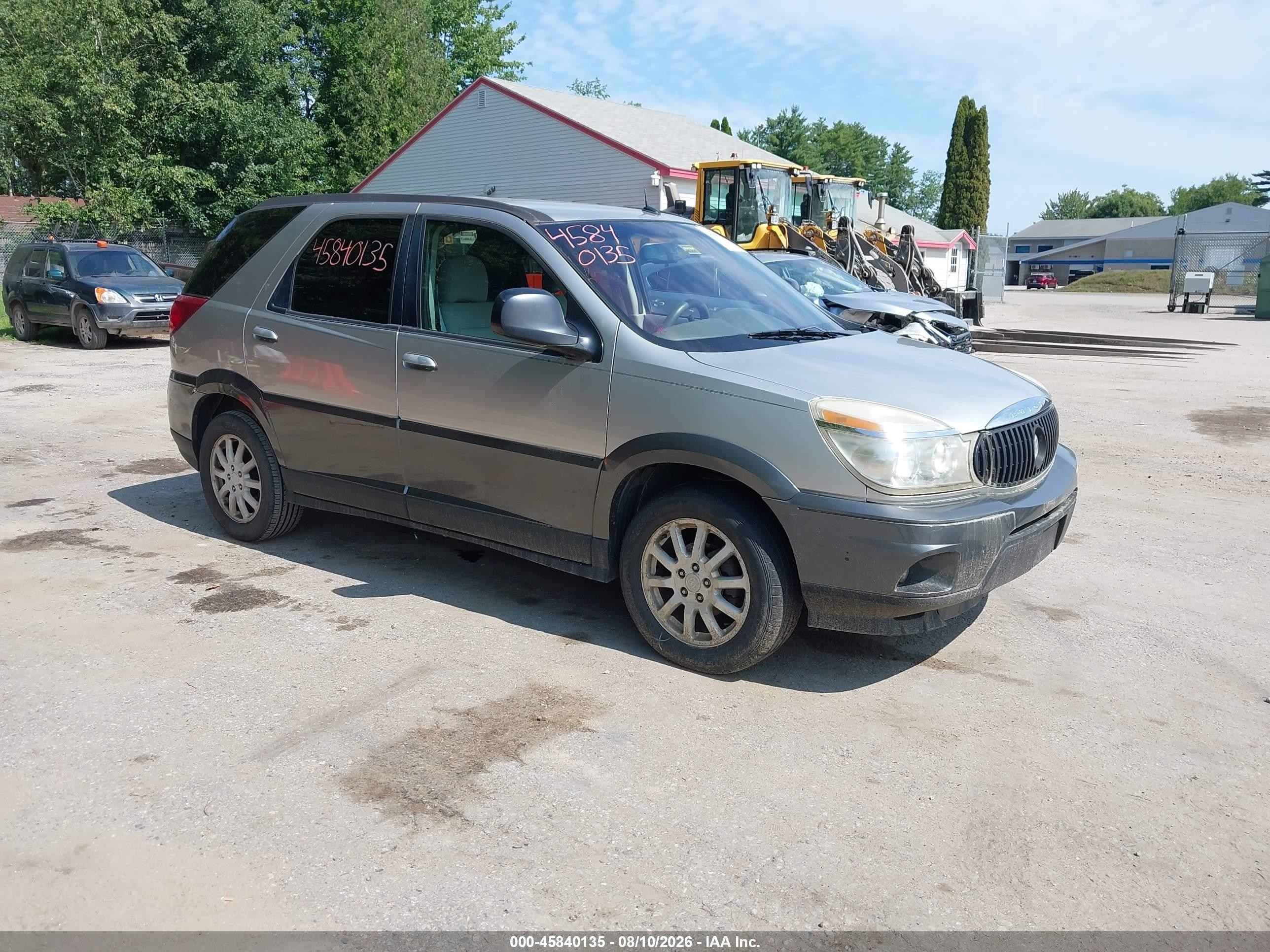 2005 Buick Rendezvous Cx Silver vin: 3G5DA03E85S546770