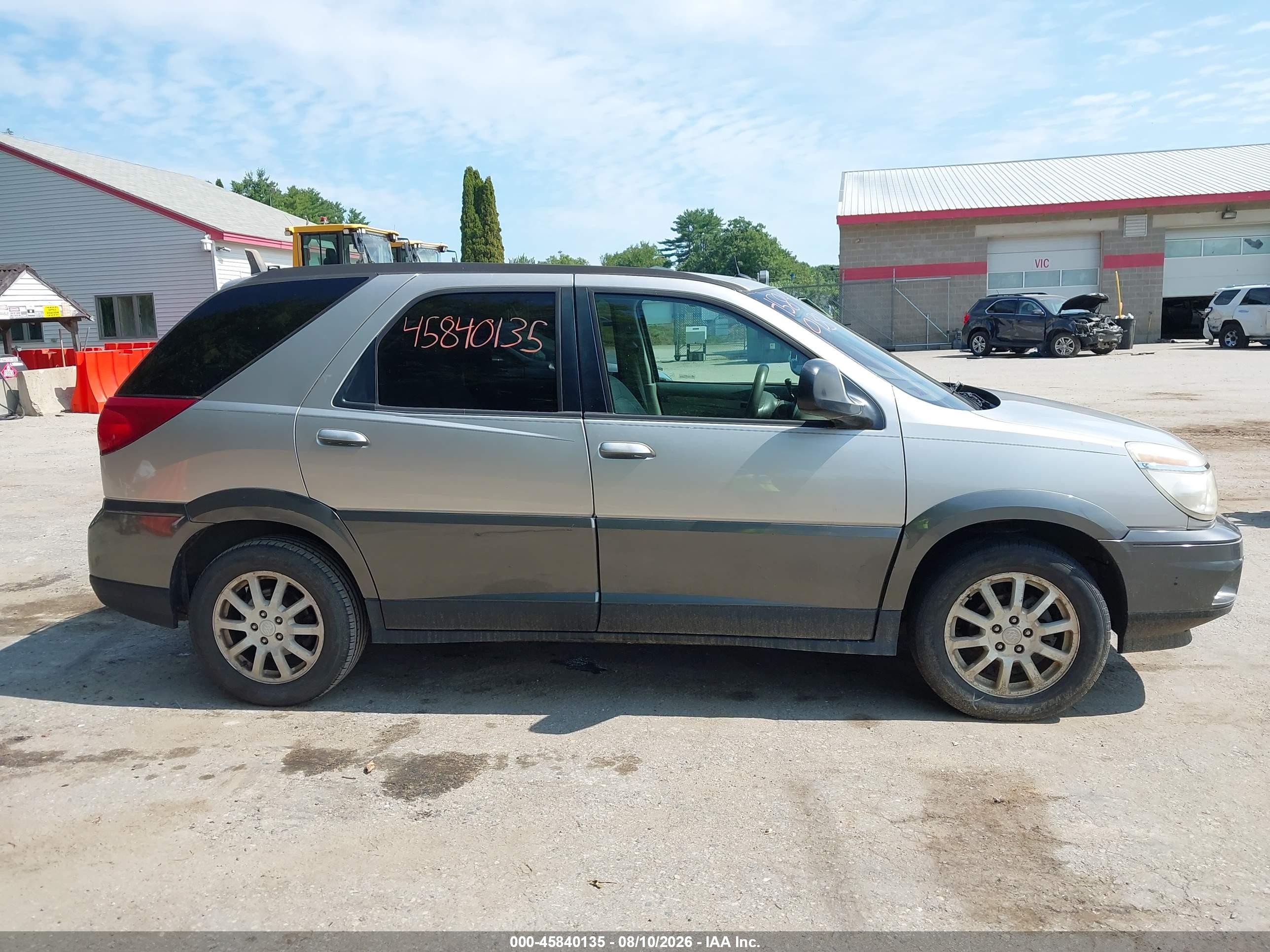 2005 Buick Rendezvous Cx Silver vin: 3G5DA03E85S546770
