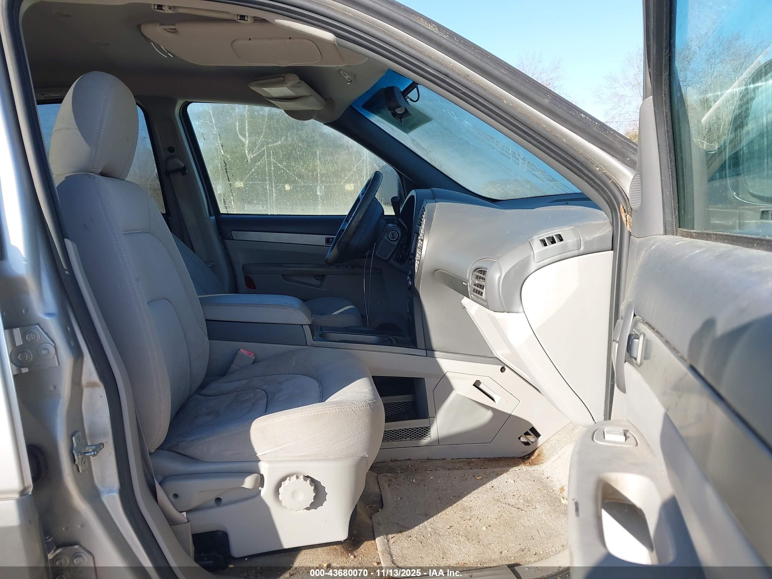 2005 Buick Rendezvous Cx Silver vin: 3G5DA03E85S569935