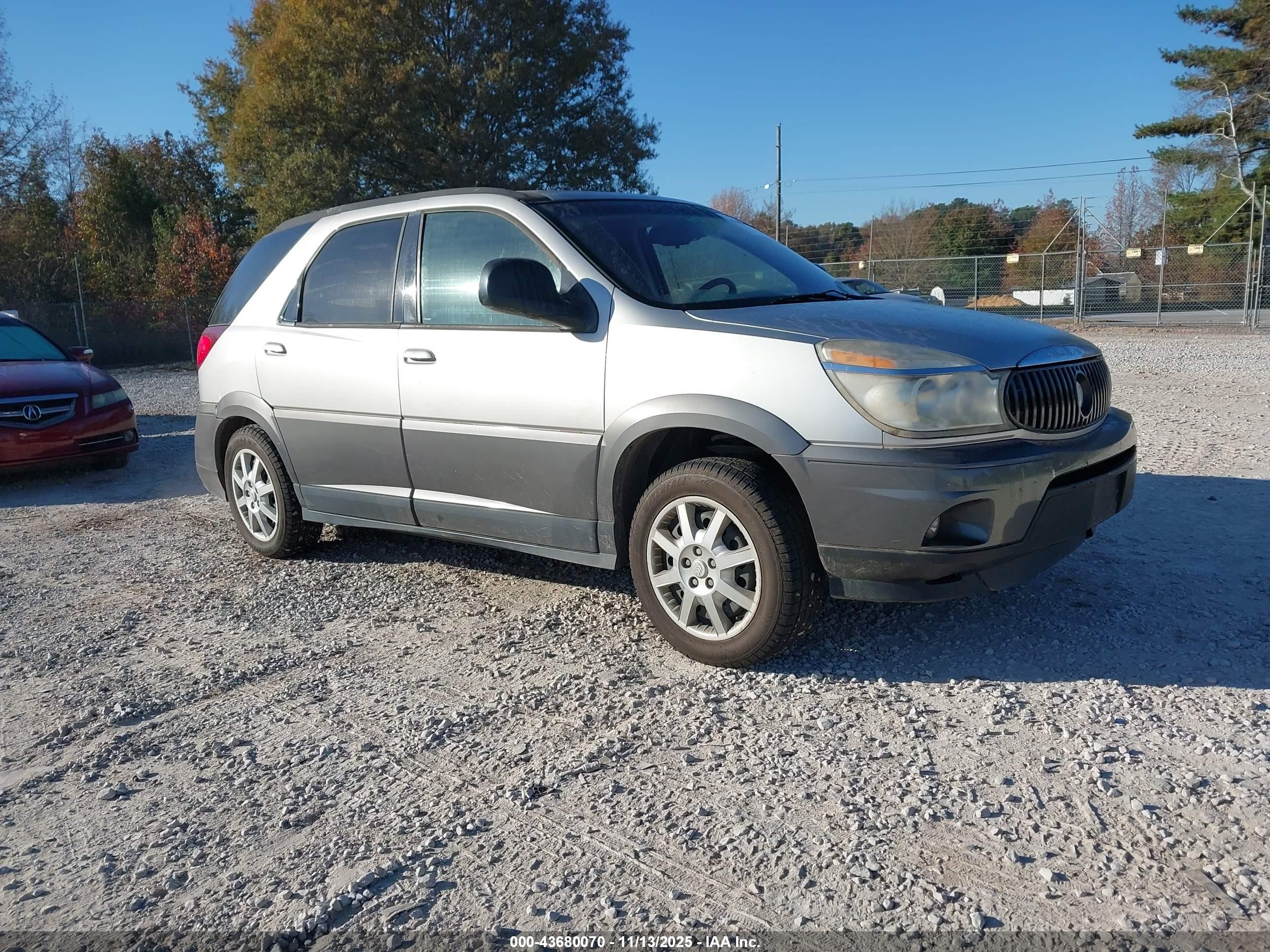 2005 Buick Rendezvous Cx Silver vin: 3G5DA03E85S569935