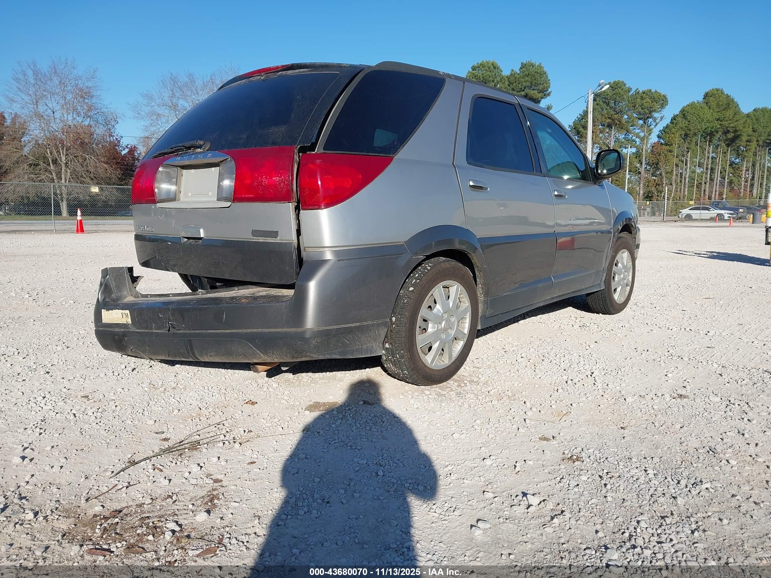 2005 Buick Rendezvous Cx Silver vin: 3G5DA03E85S569935