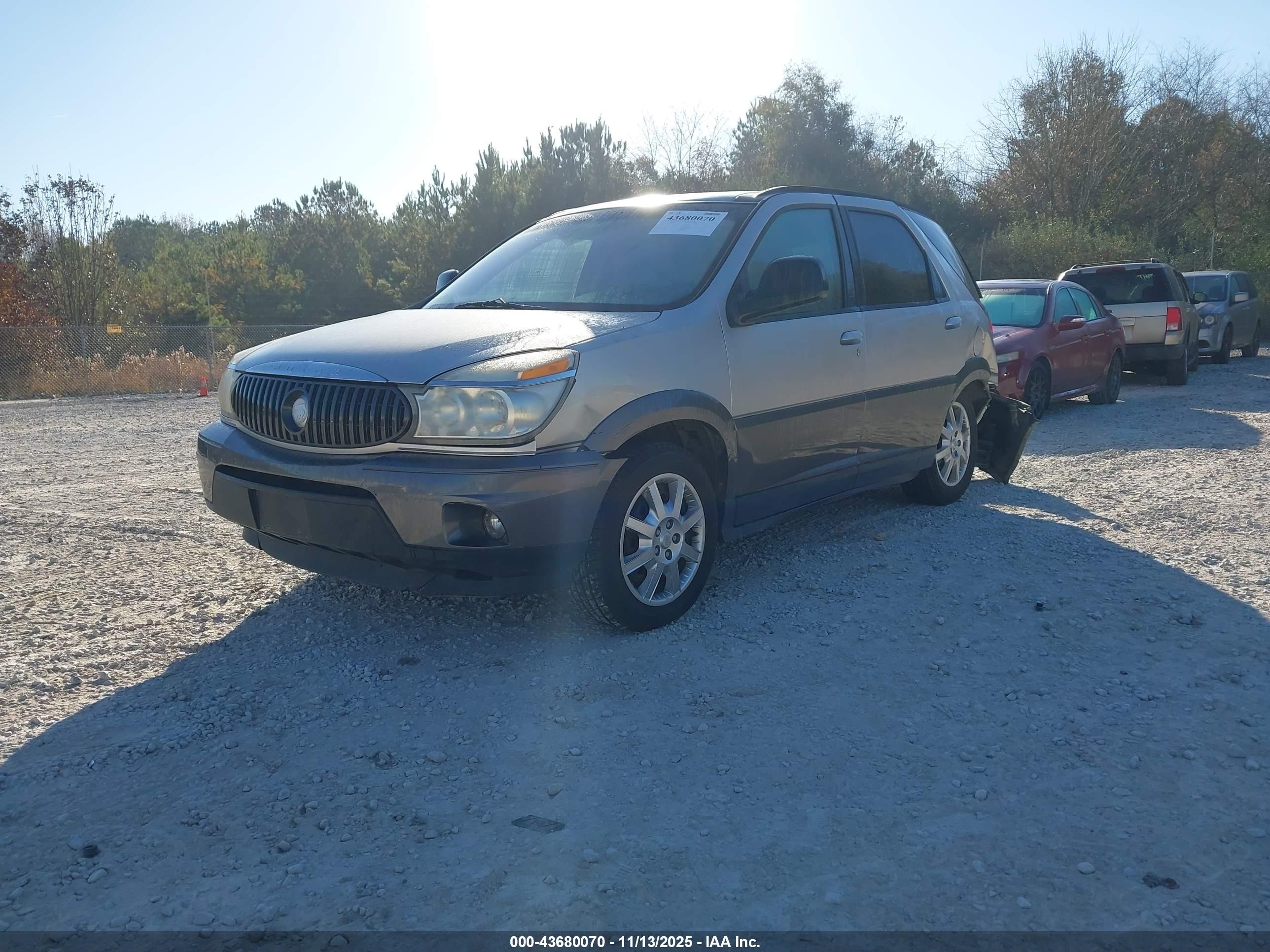 2005 Buick Rendezvous Cx Silver vin: 3G5DA03E85S569935