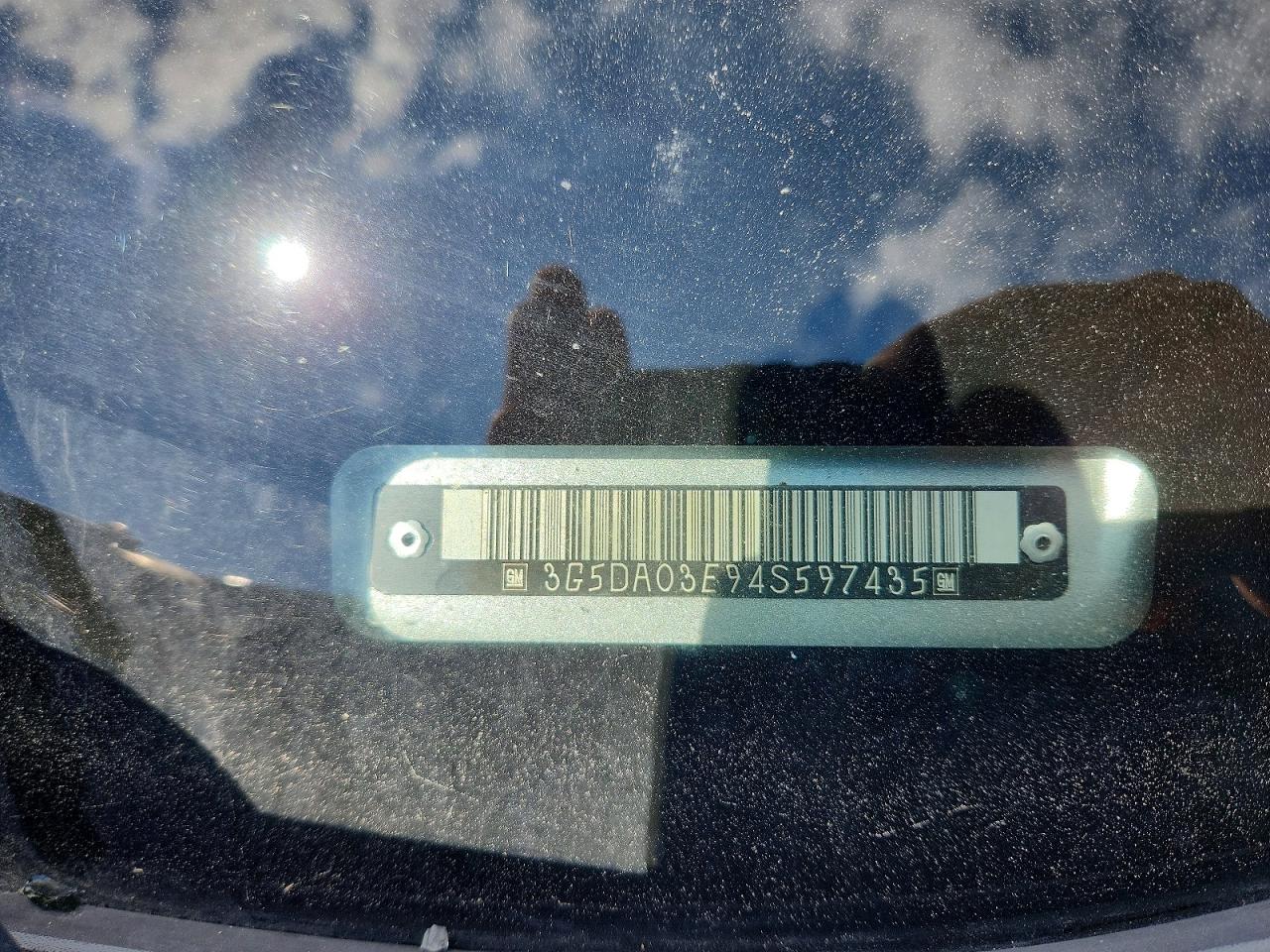 2004 Buick Rendezvous Cx Серый vin: 3G5DA03E94S597435