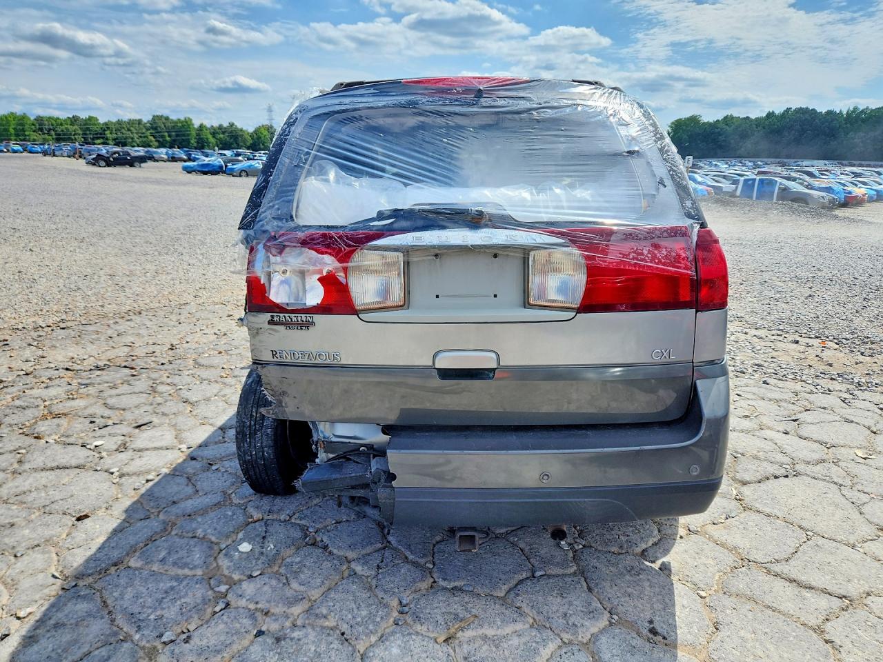 2004 Buick Rendezvous Cx Серый vin: 3G5DA03E94S597435