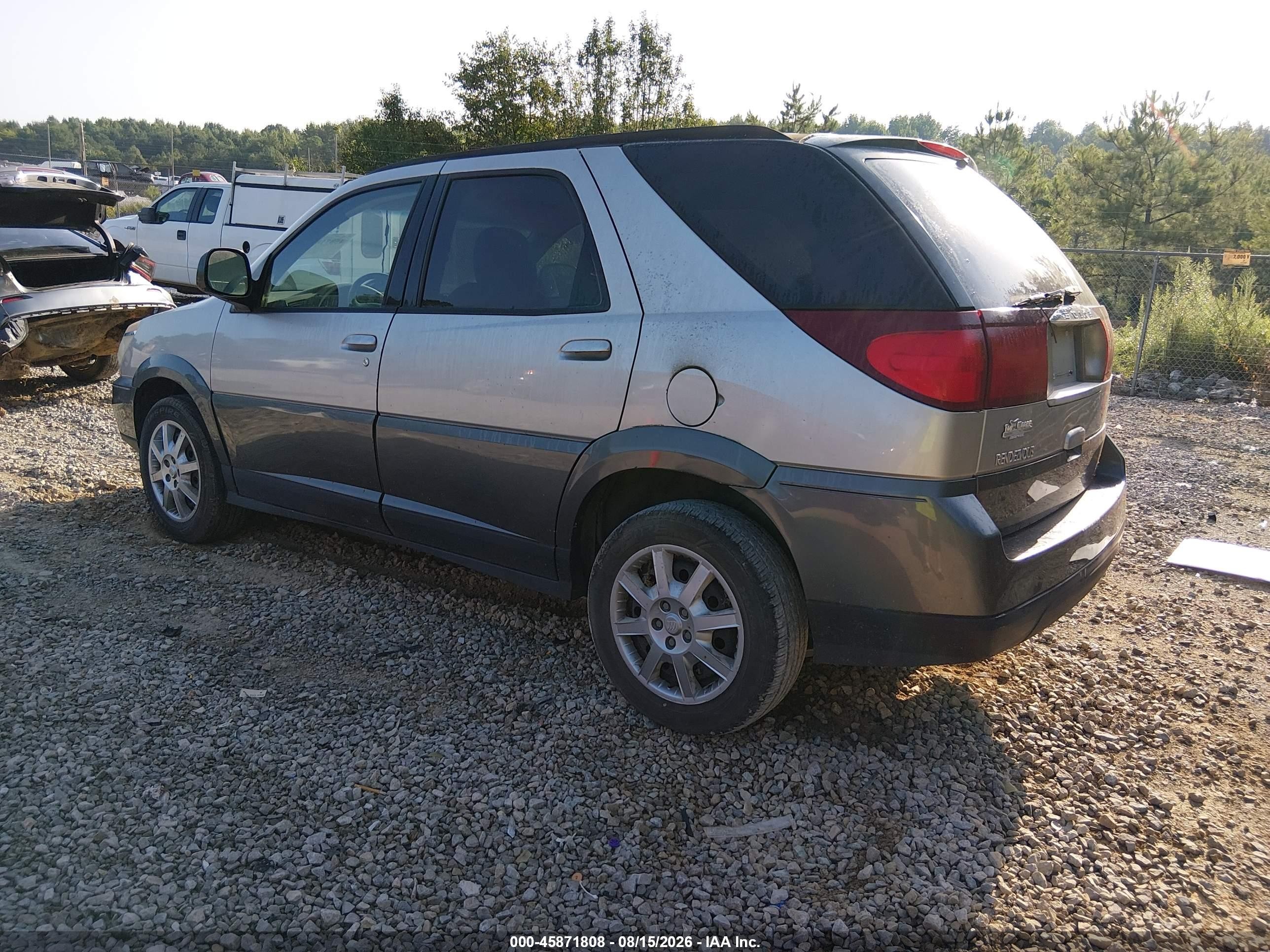 2005 Buick Rendezvous Cx Gray vin: 3G5DA03E95S547376