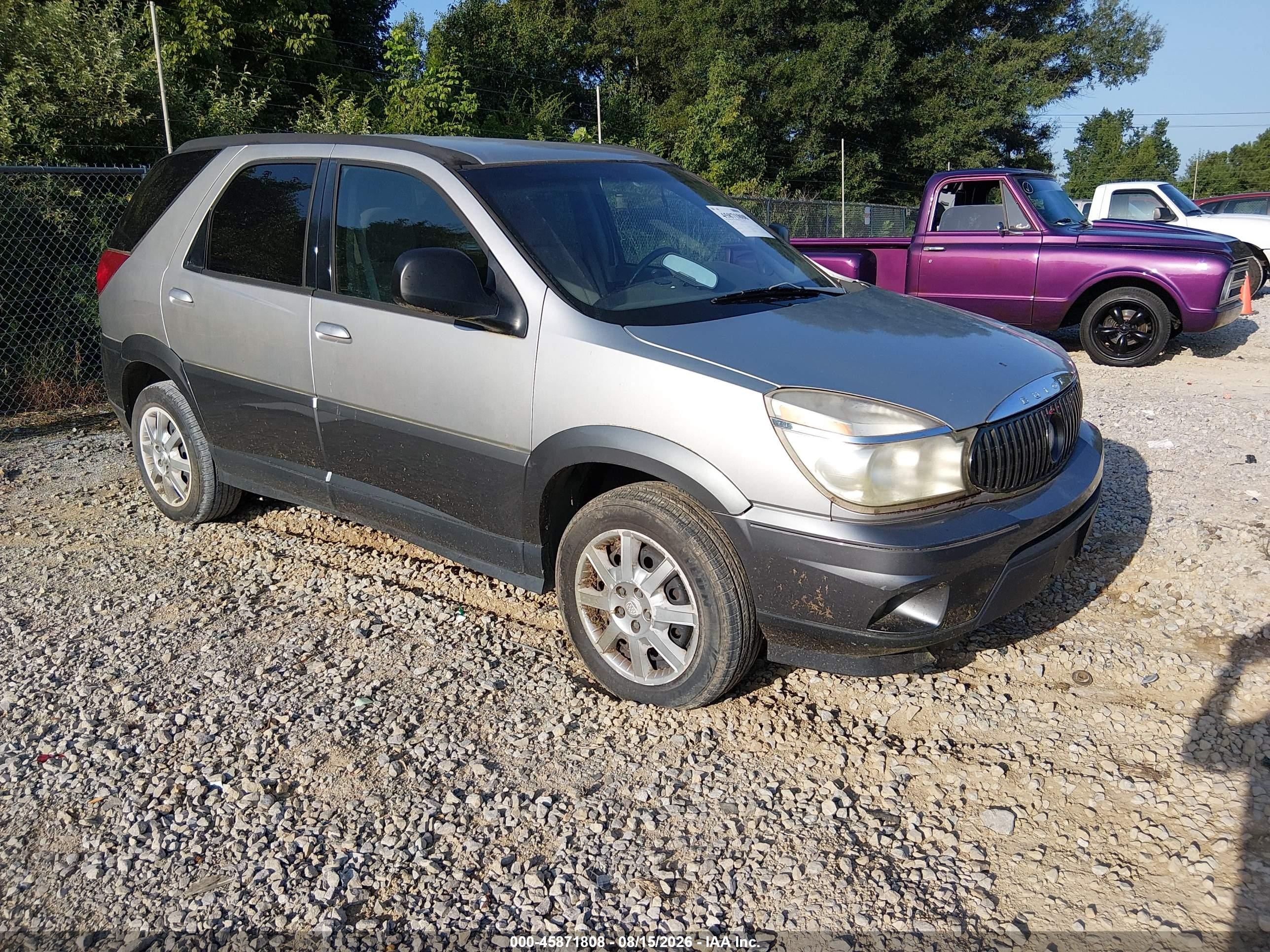 2005 Buick Rendezvous Cx Gray vin: 3G5DA03E95S547376