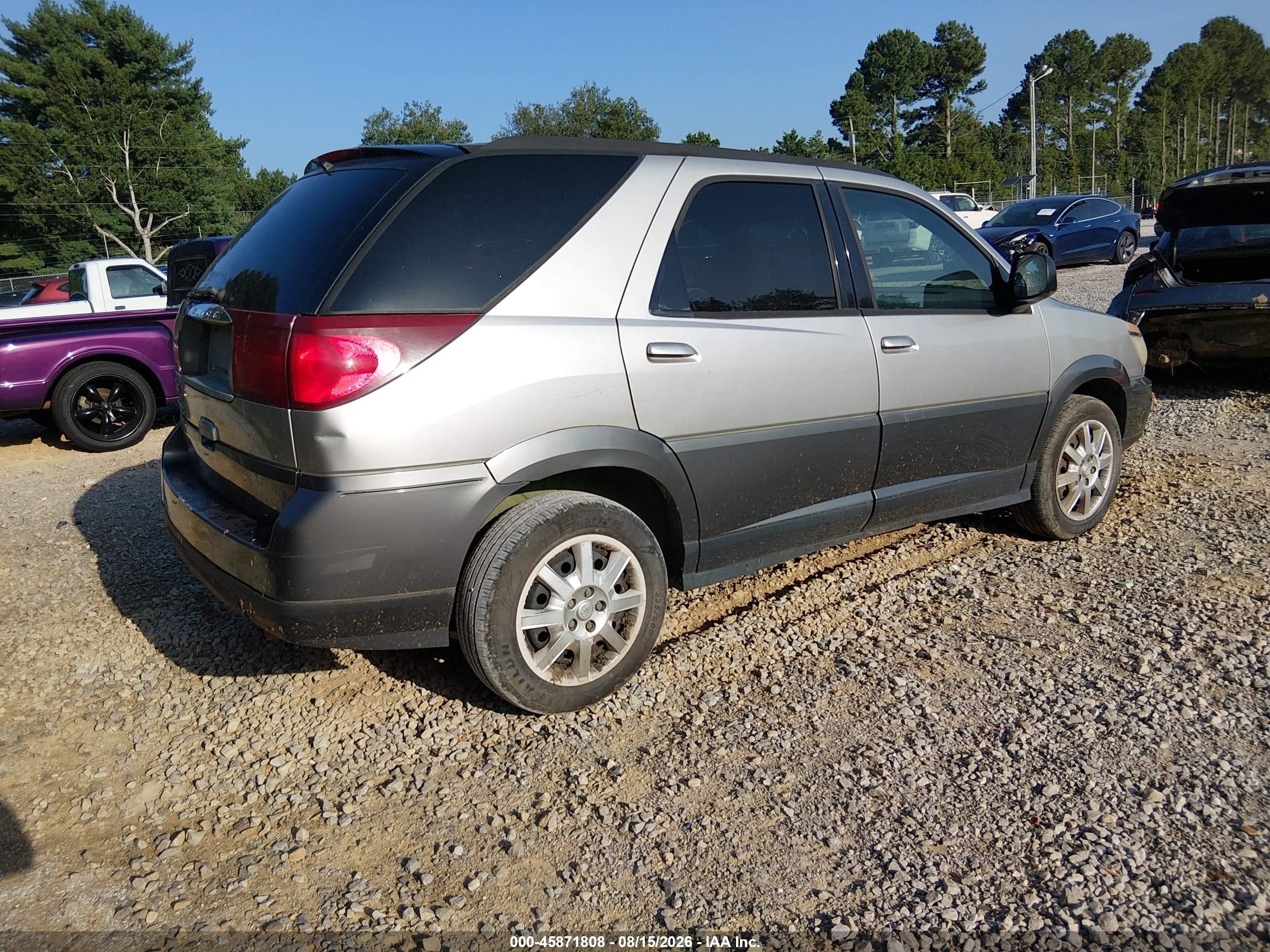 2005 Buick Rendezvous Cx Gray vin: 3G5DA03E95S547376
