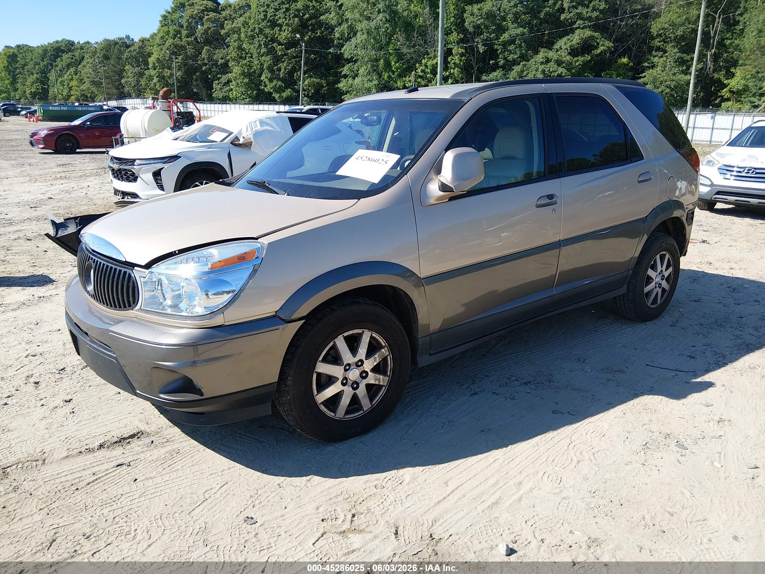 2004 Buick Rendezvous Cx Brown vin: 3G5DA03EX4S524512