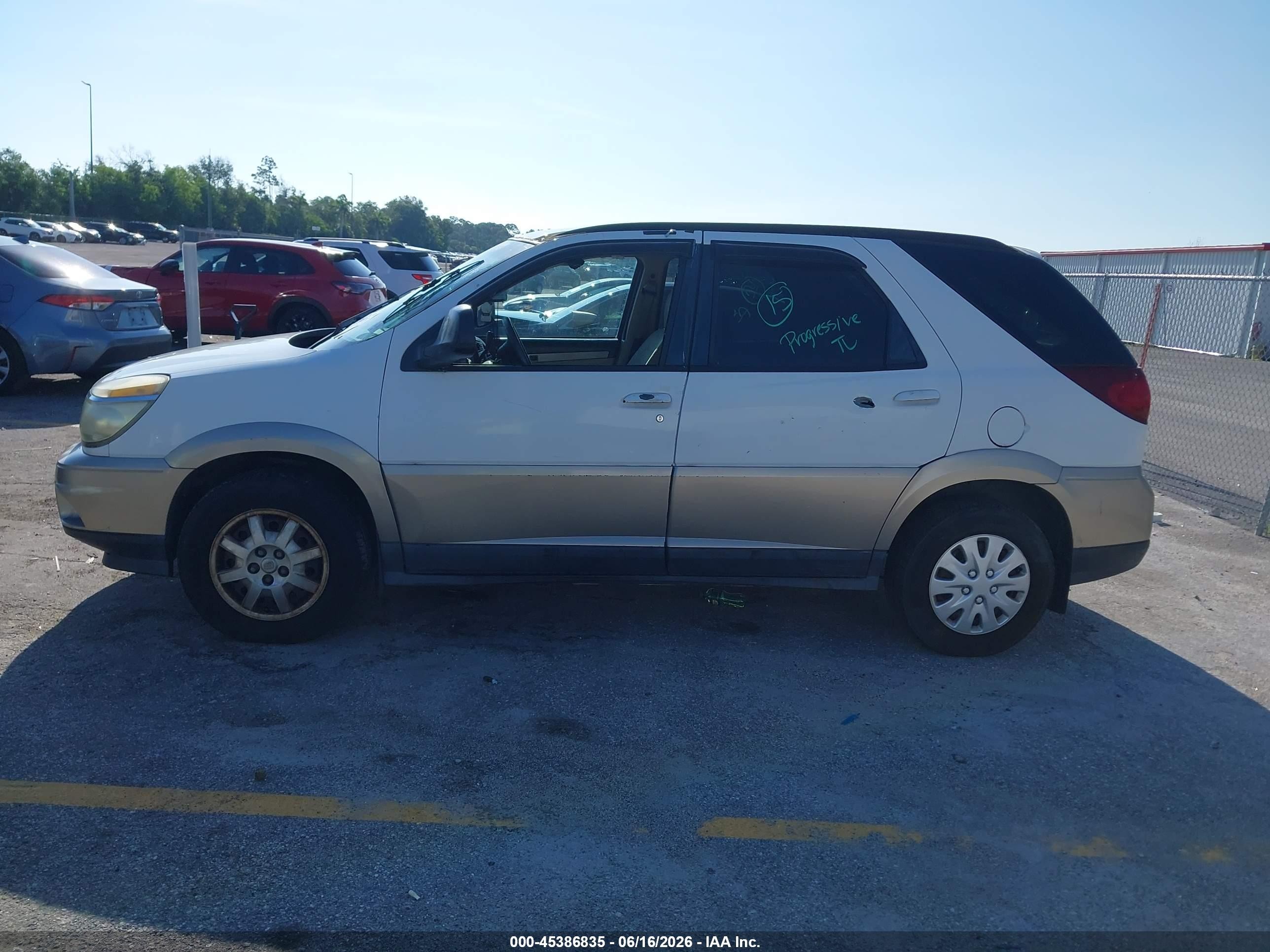 2004 Buick Rendezvous Cx White vin: 3G5DA03EX4S581423