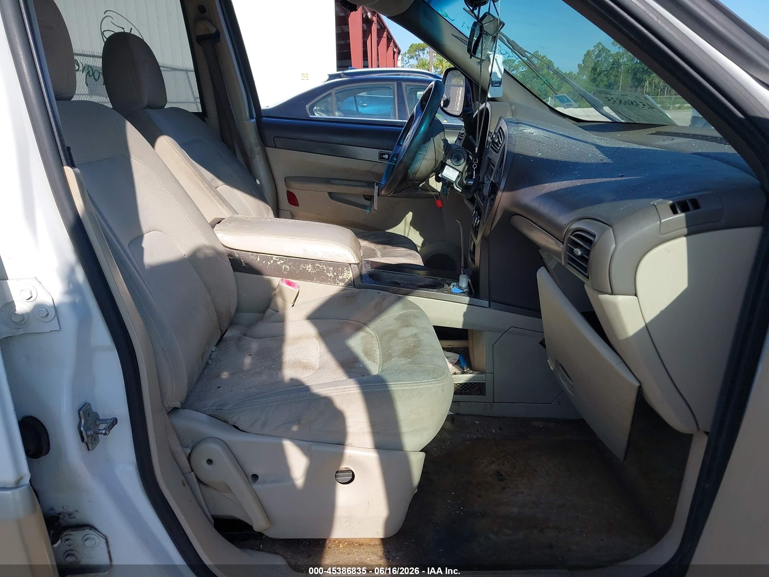 2004 Buick Rendezvous Cx White vin: 3G5DA03EX4S581423