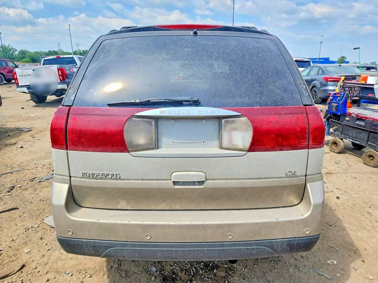 2005 Buick Rendezvous Cx Beige vin: 3G5DA03EX5S528254