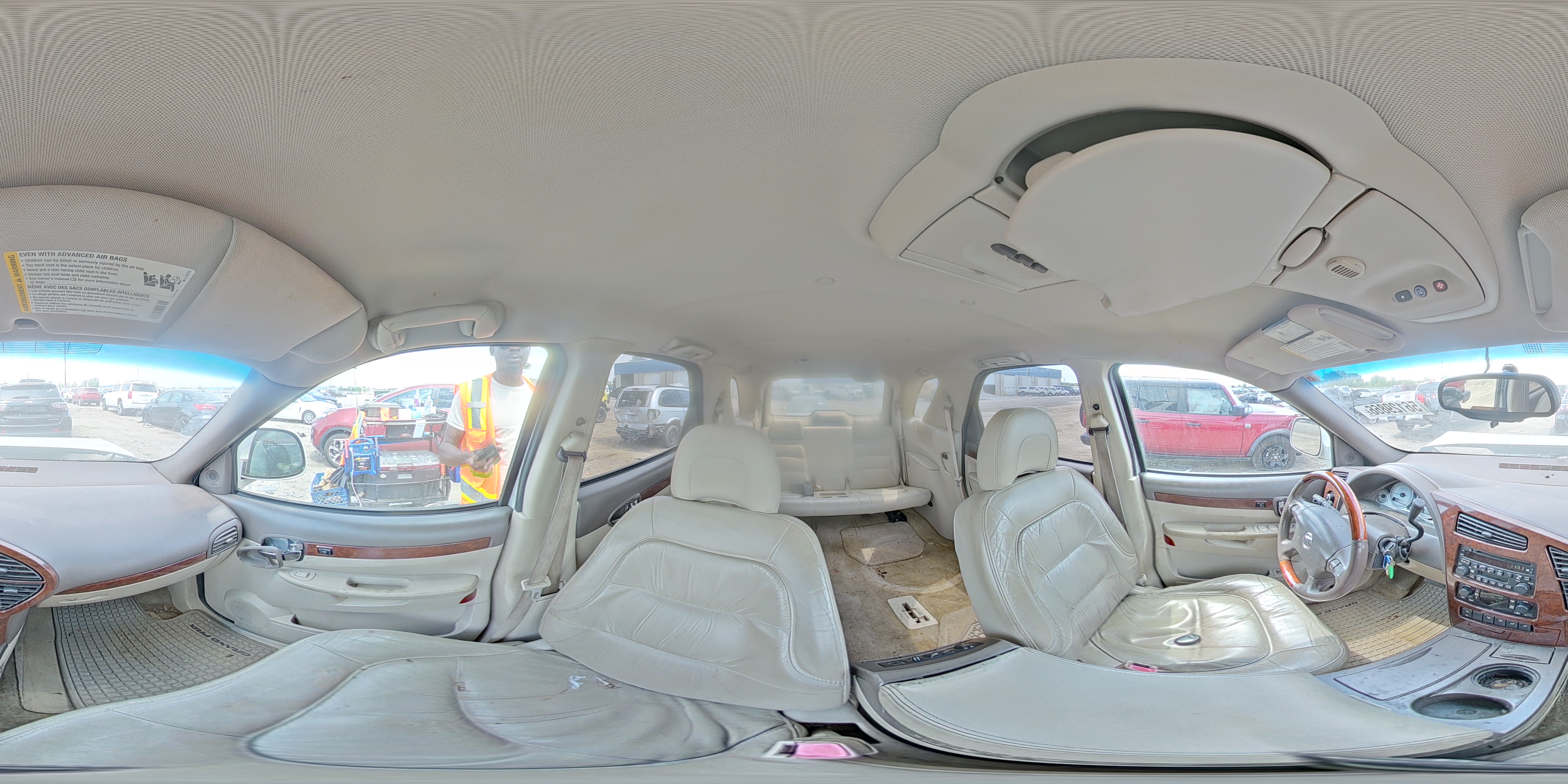 2005 Buick Rendezvous Cx Beige vin: 3G5DA03EX5S528254