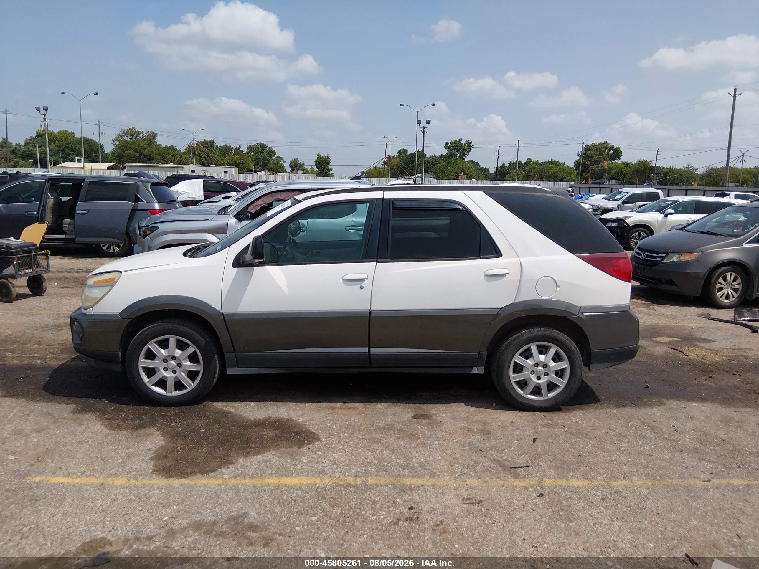 2005 Buick Rendezvous Cx White vin: 3G5DA03EX5S547077