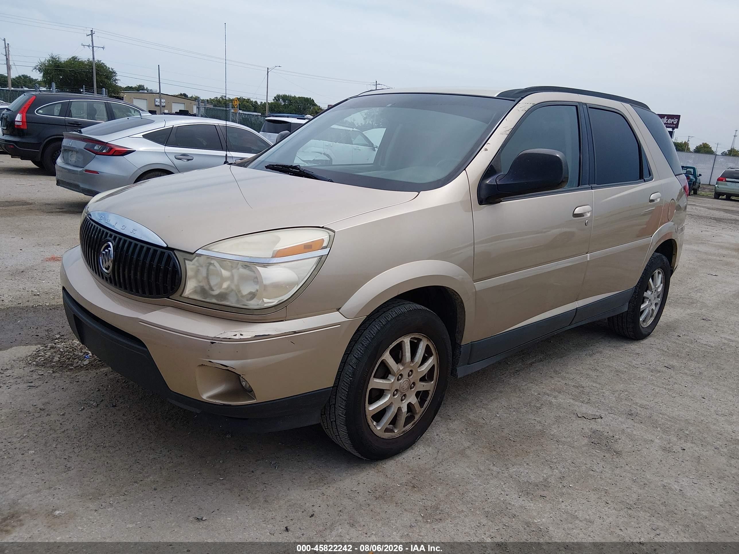 2006 Buick Rendezvous Cx Beige vin: 3G5DA03L06S507171