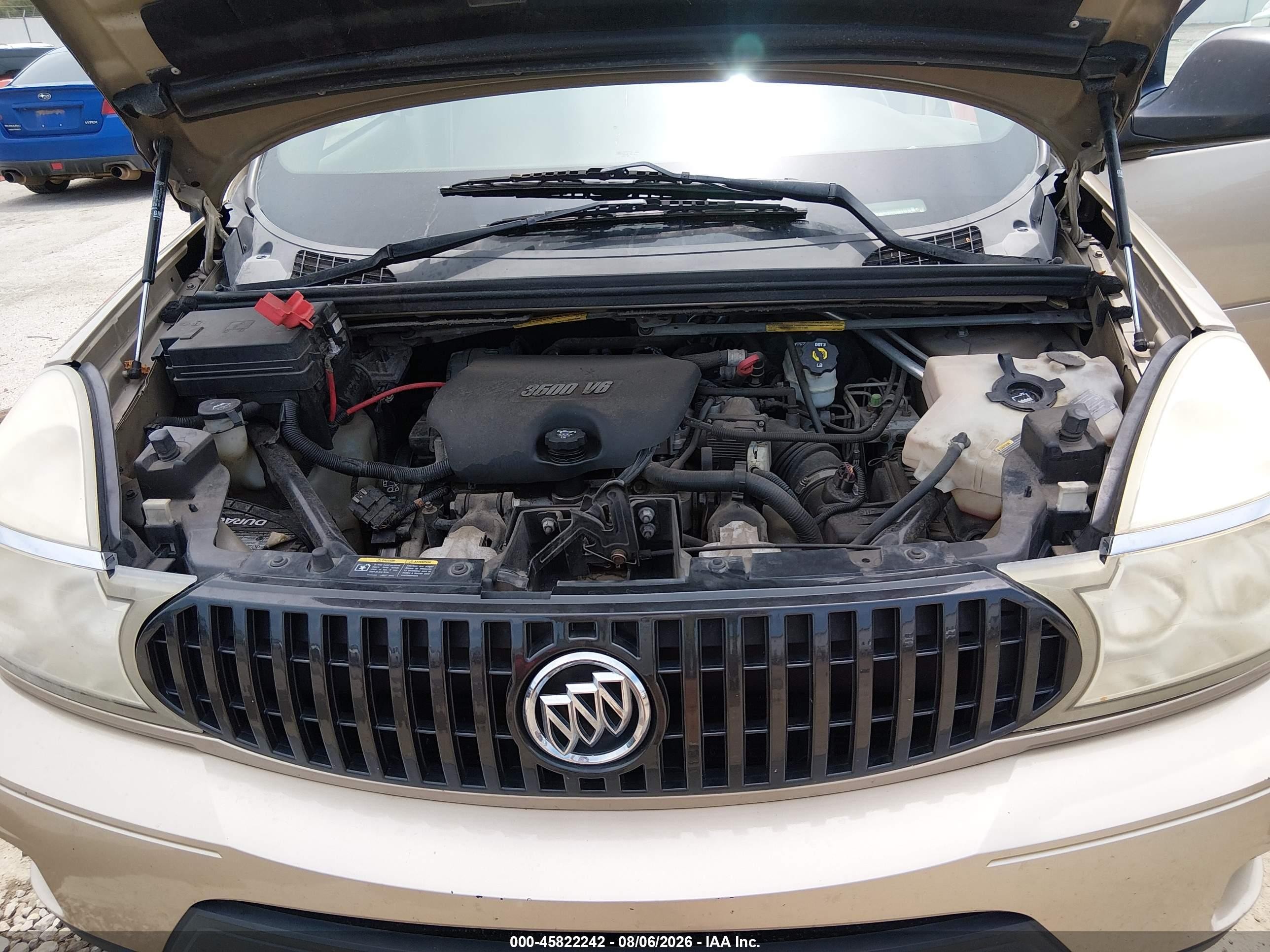 2006 Buick Rendezvous Cx Beige vin: 3G5DA03L06S507171