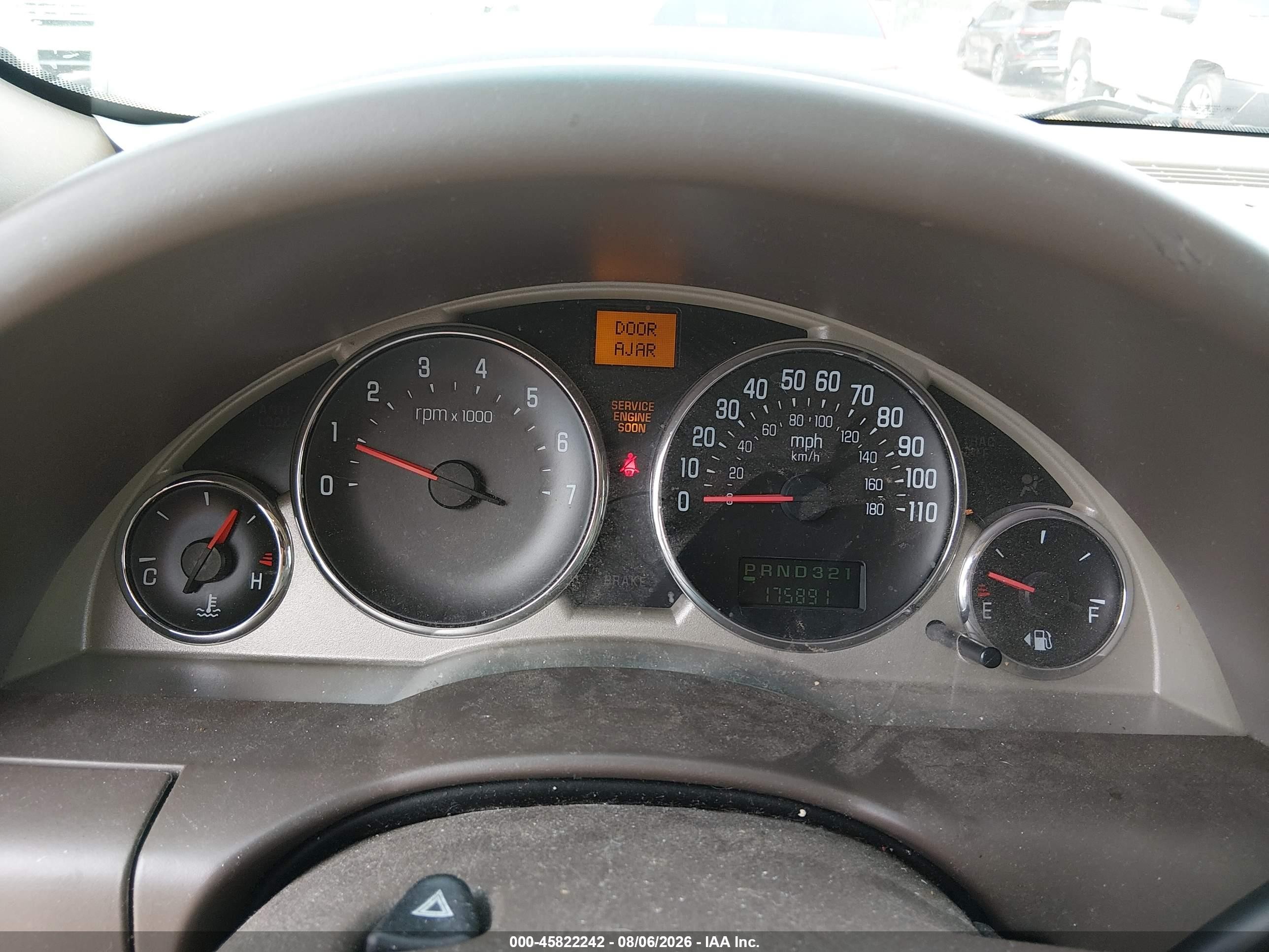 2006 Buick Rendezvous Cx Beige vin: 3G5DA03L06S507171