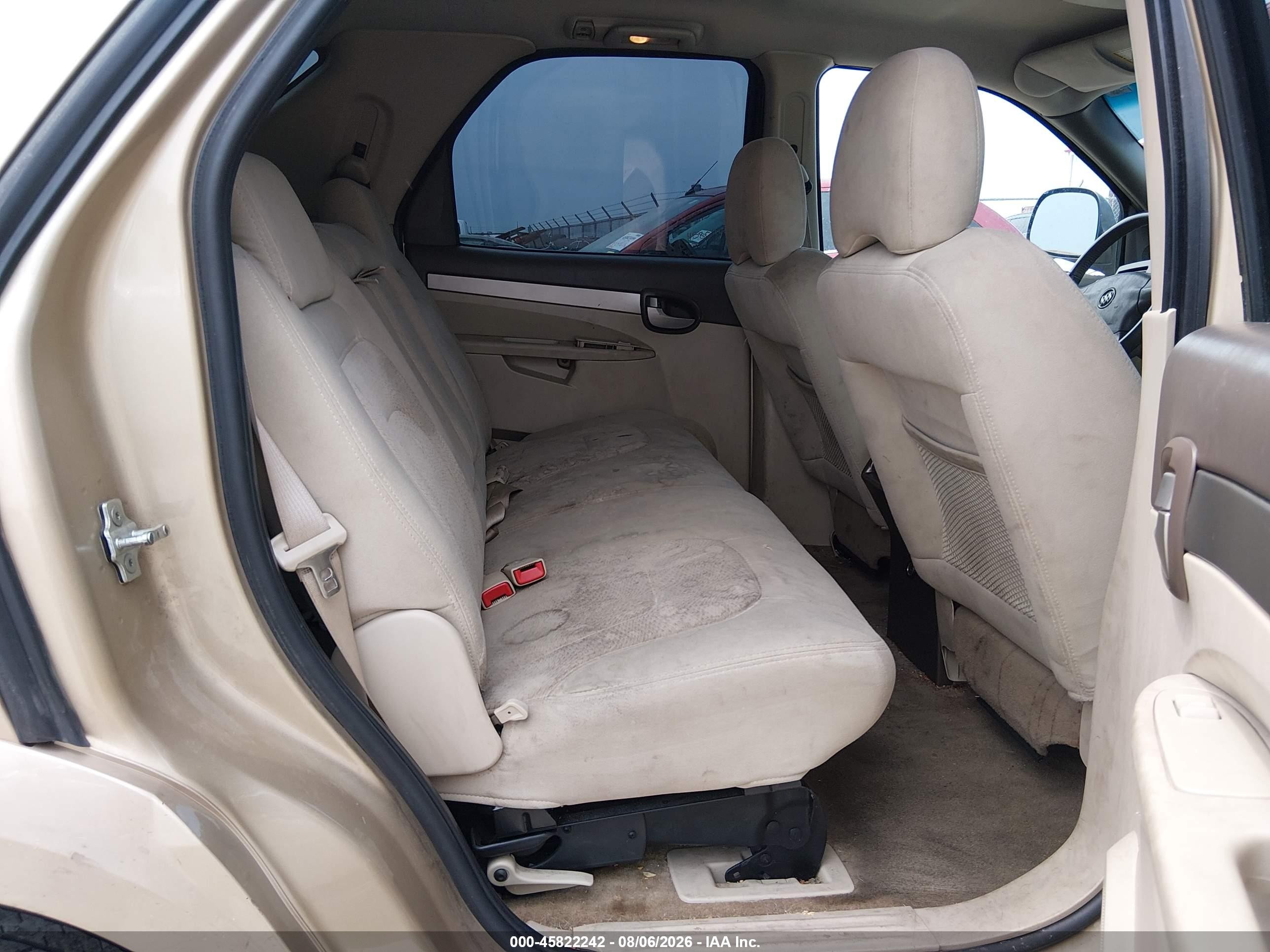 2006 Buick Rendezvous Cx Beige vin: 3G5DA03L06S507171