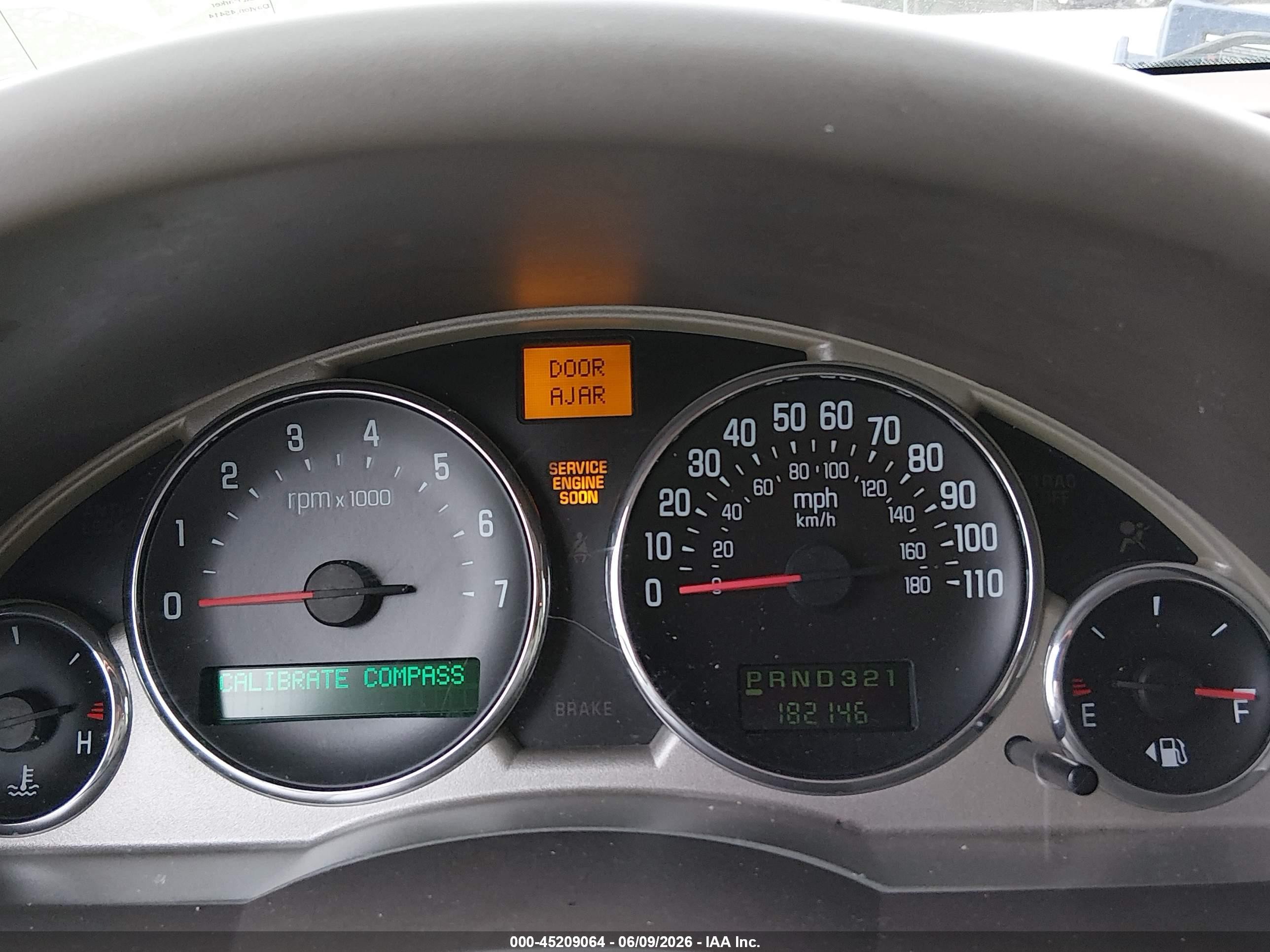 2006 Buick Rendezvous Cx Gold vin: 3G5DA03L06S533608