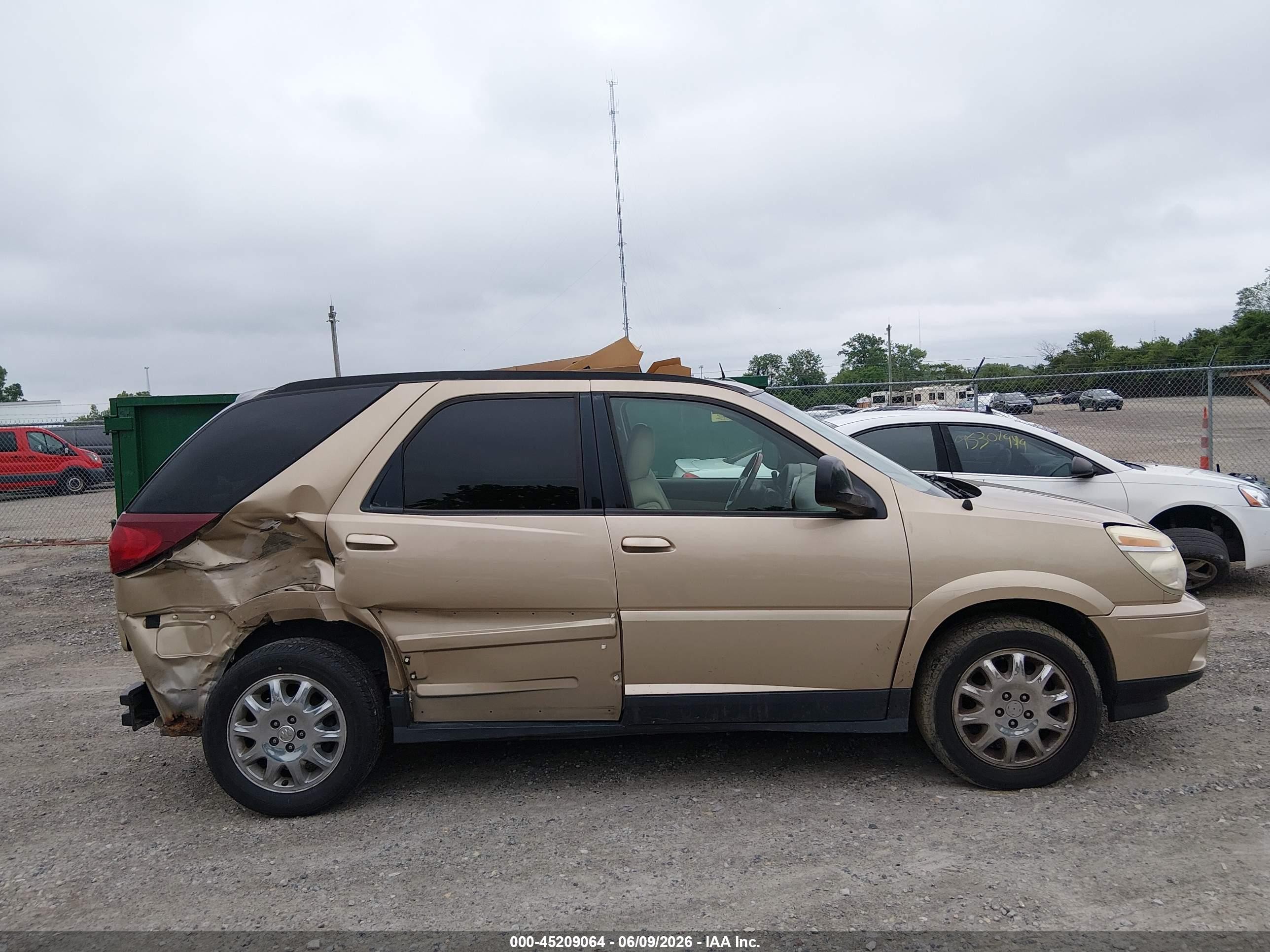 2006 Buick Rendezvous Cx Gold vin: 3G5DA03L06S533608