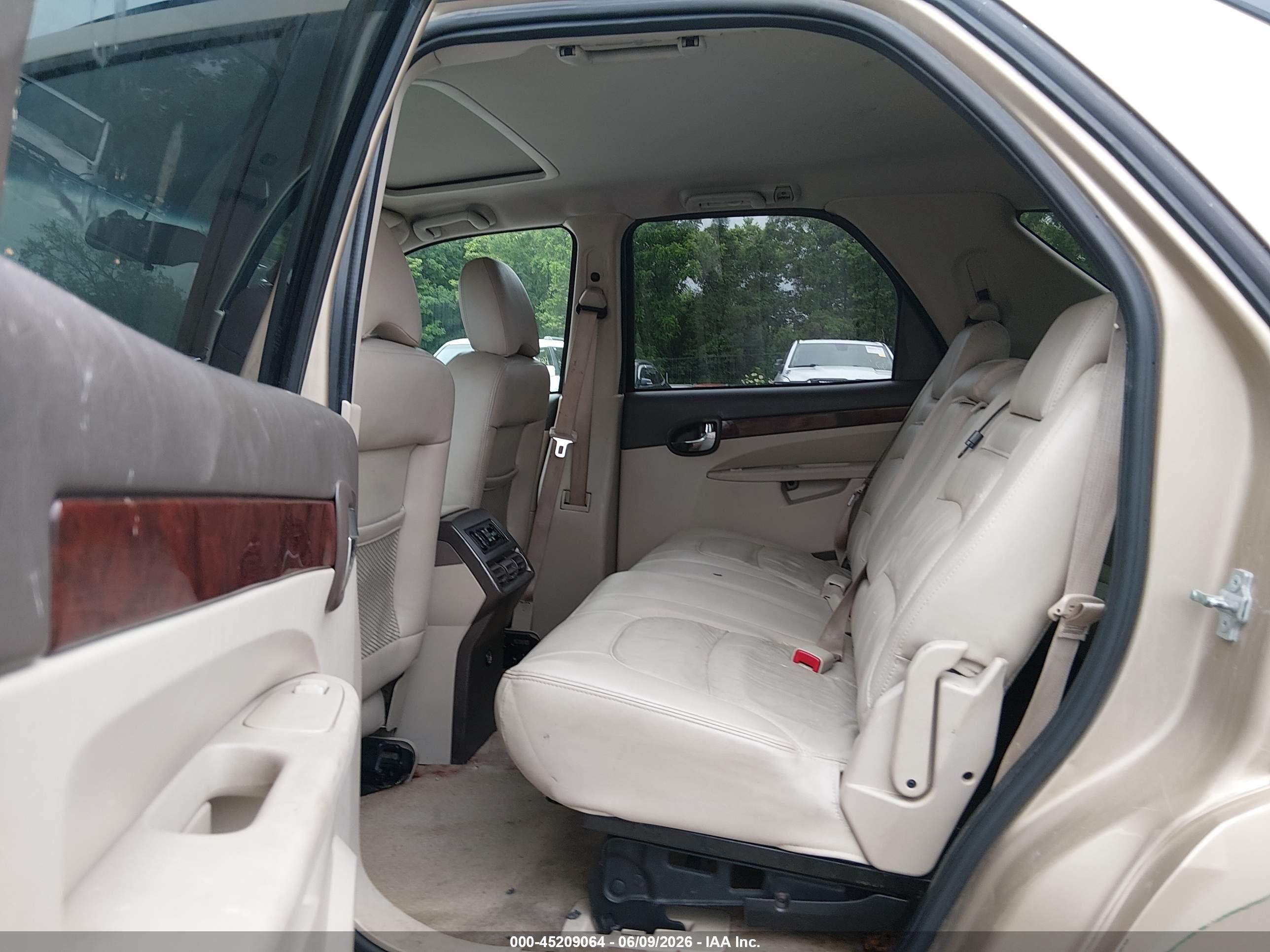2006 Buick Rendezvous Cx Gold vin: 3G5DA03L06S533608