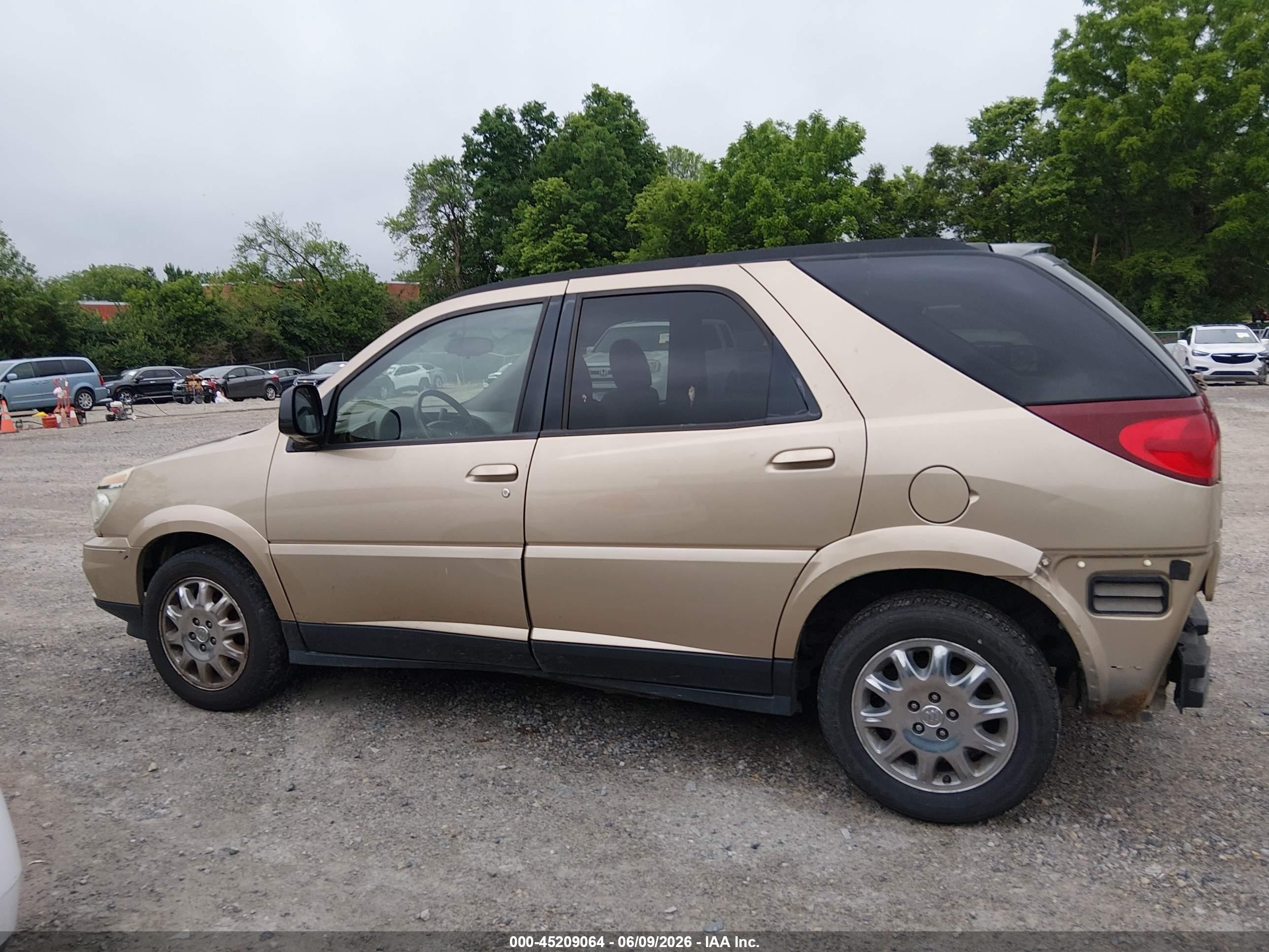 2006 Buick Rendezvous Cx Gold vin: 3G5DA03L06S533608