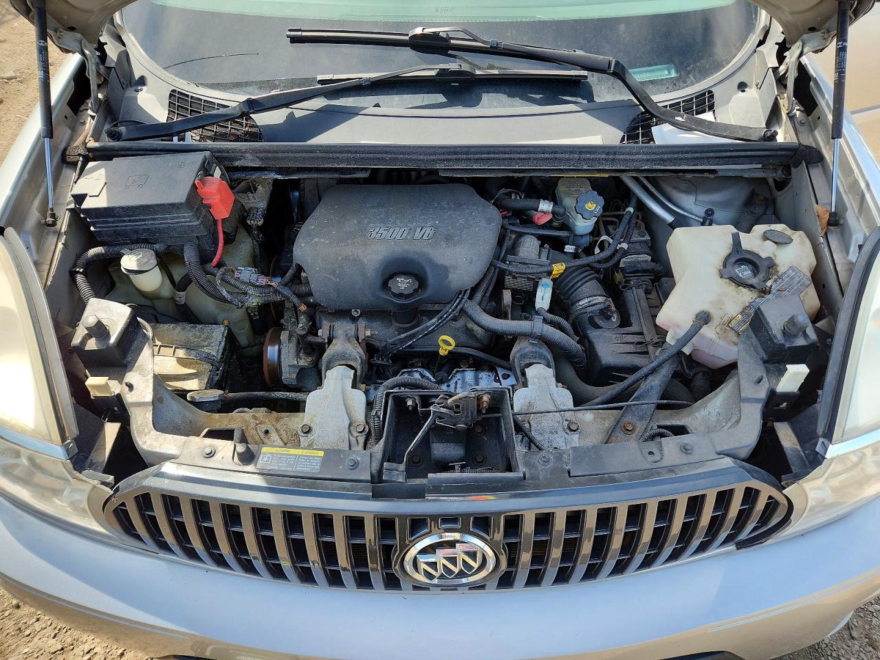 2006 Buick Rendezvous Cx Silver vin: 3G5DA03L06S553146