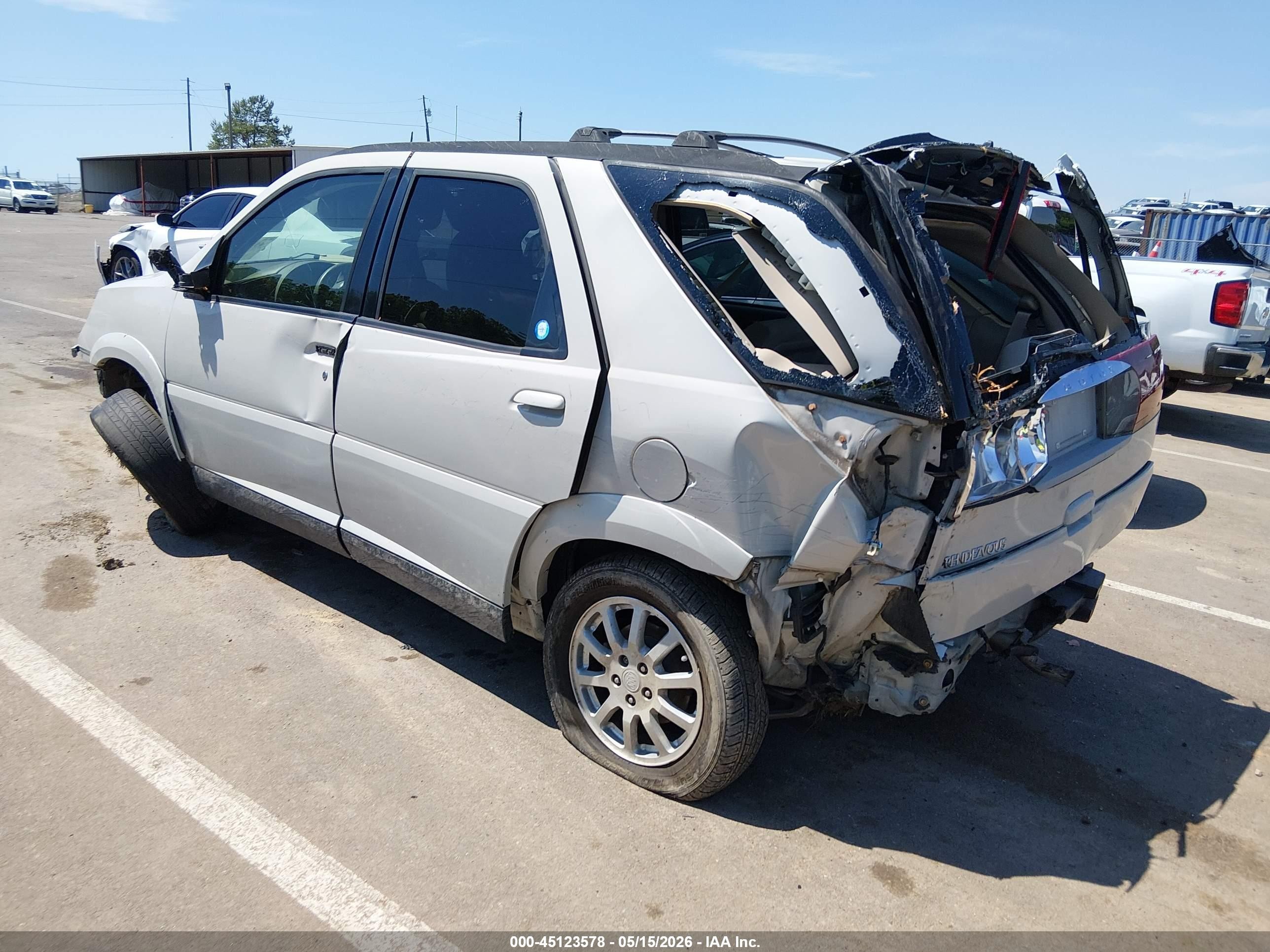 2007 Buick Rendezvous Cx Серебряный vin: 3G5DA03L07S501064
