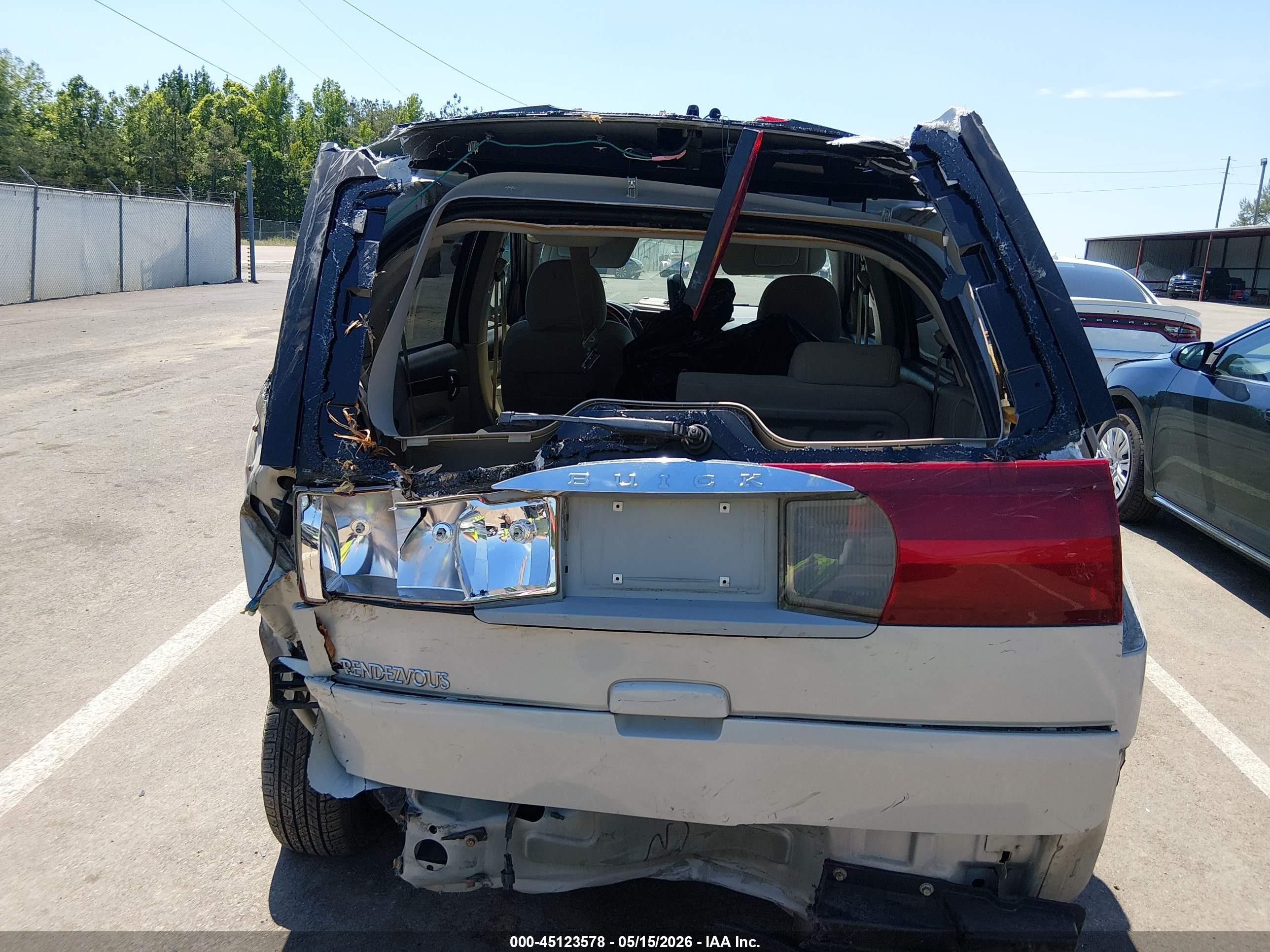 2007 Buick Rendezvous Cx Серебряный vin: 3G5DA03L07S501064