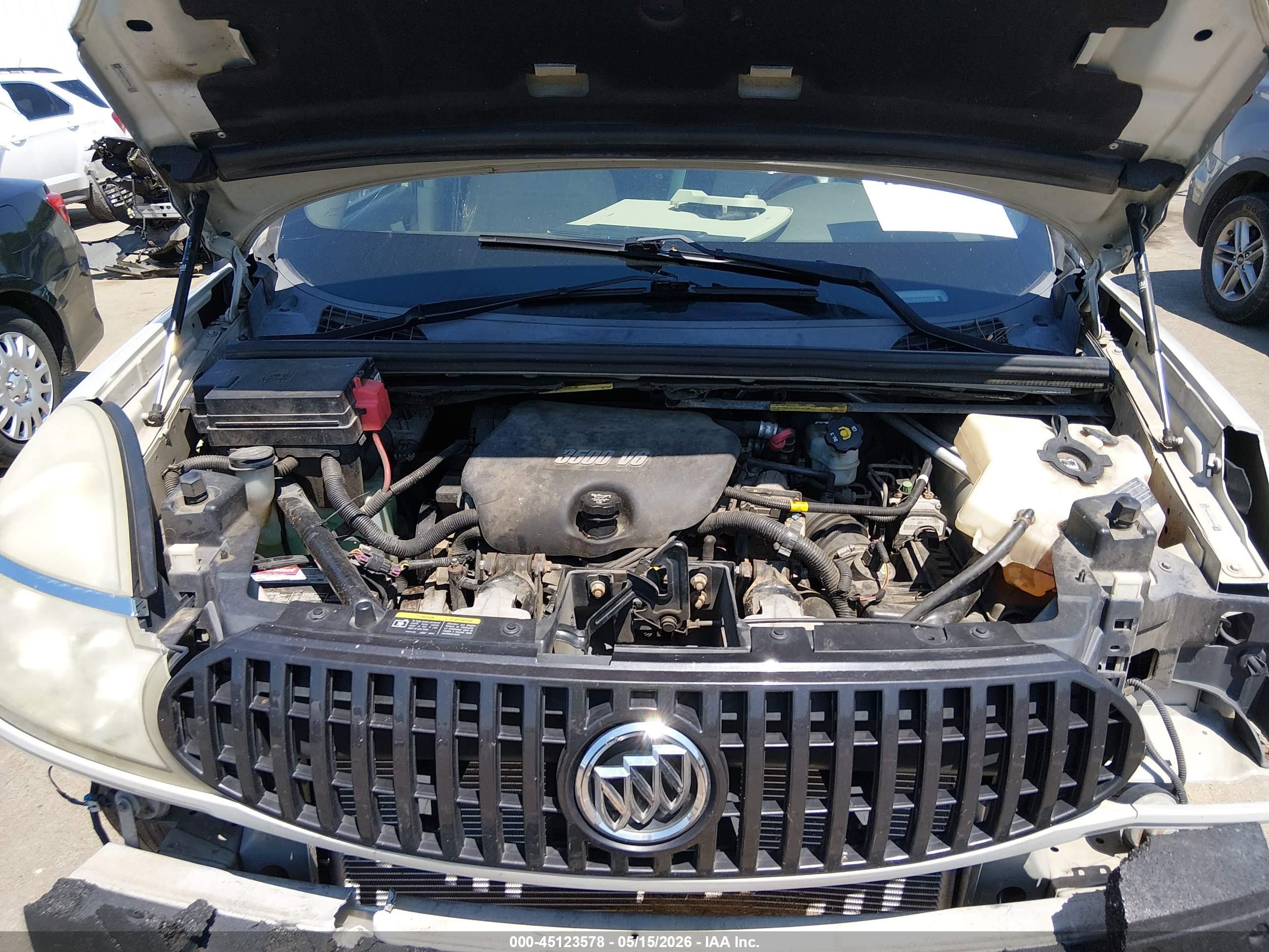 2007 Buick Rendezvous Cx Серебряный vin: 3G5DA03L07S501064