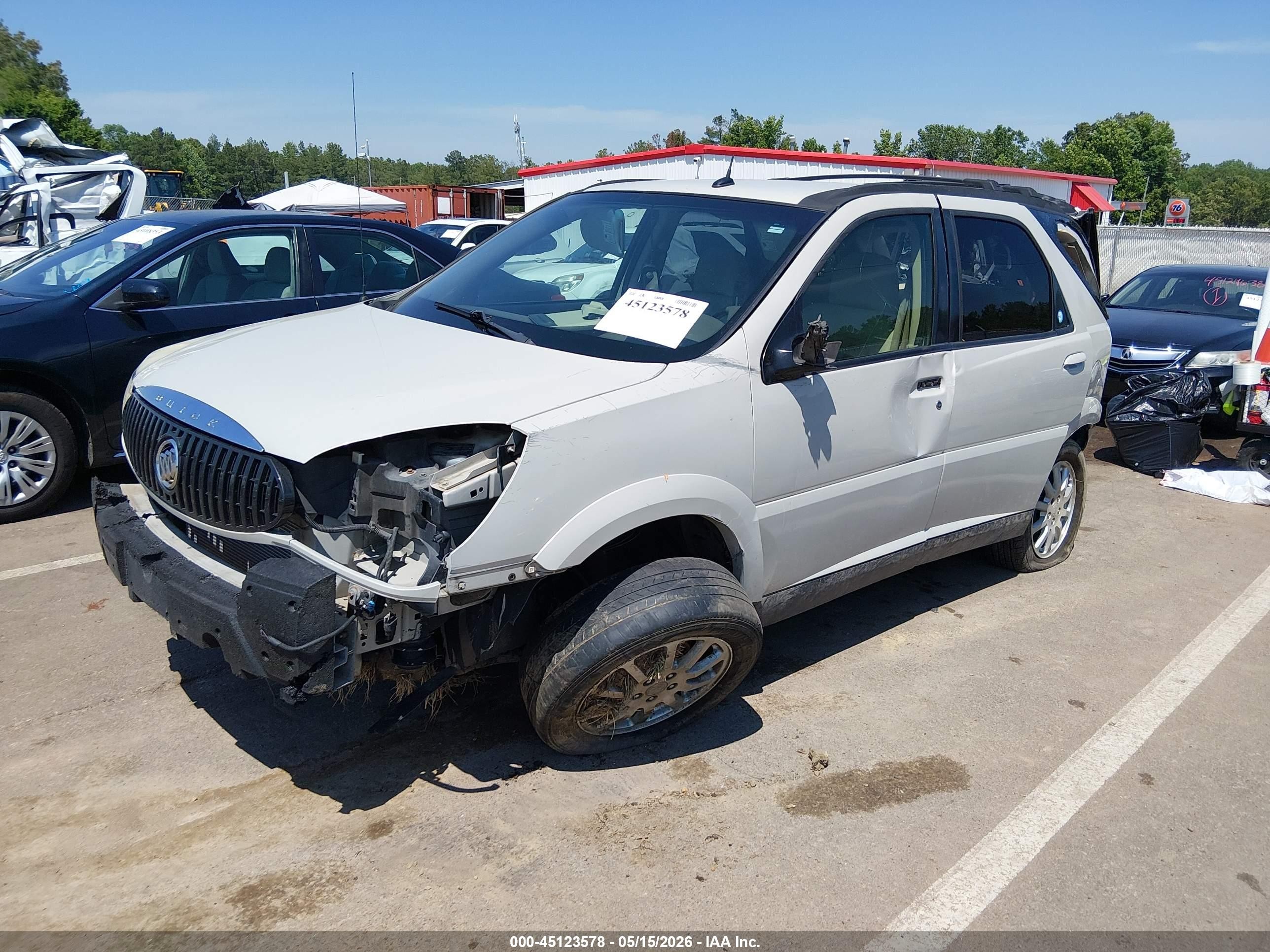 2007 Buick Rendezvous Cx Серебряный vin: 3G5DA03L07S501064