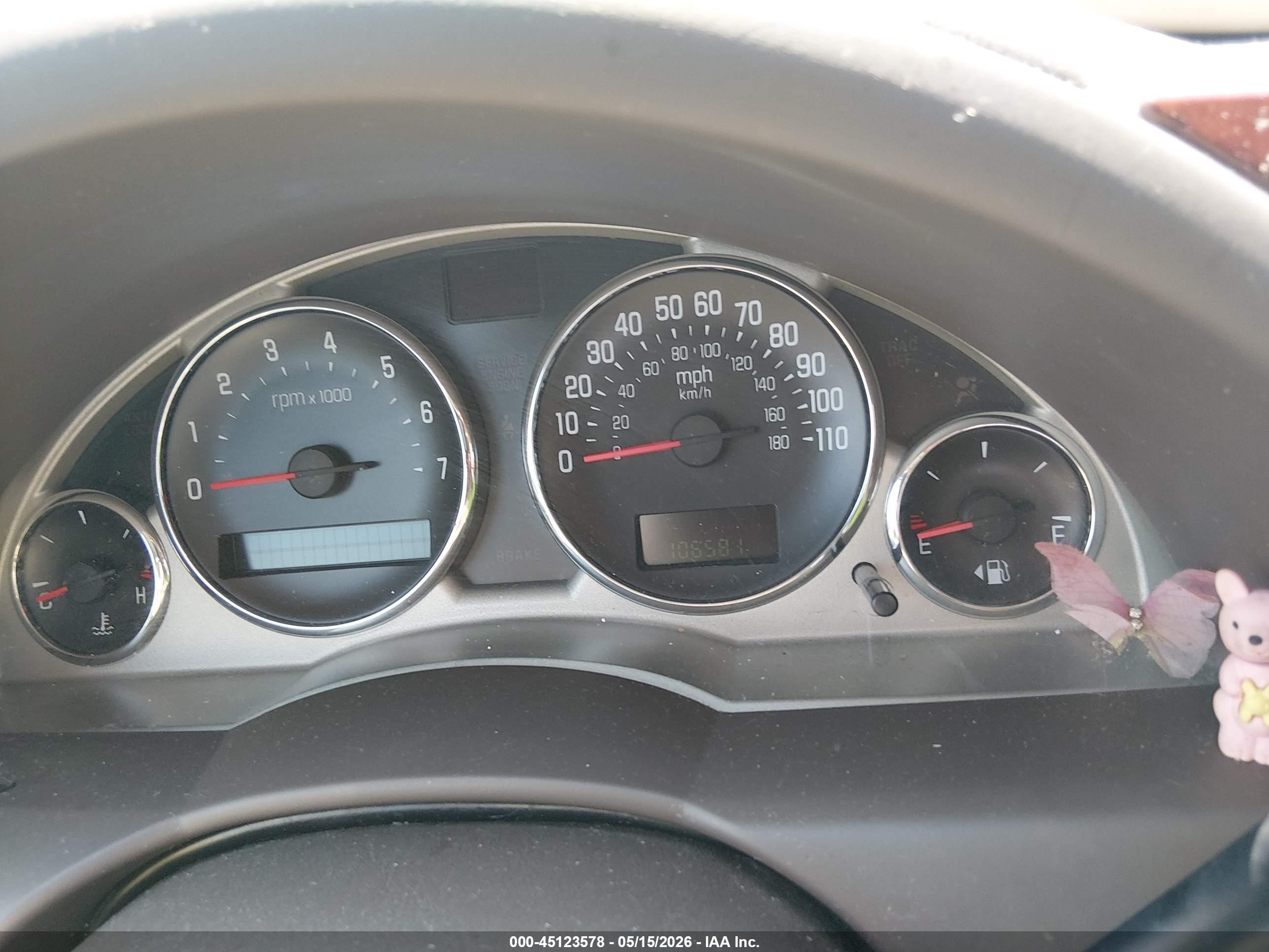 2007 Buick Rendezvous Cx Серебряный vin: 3G5DA03L07S501064
