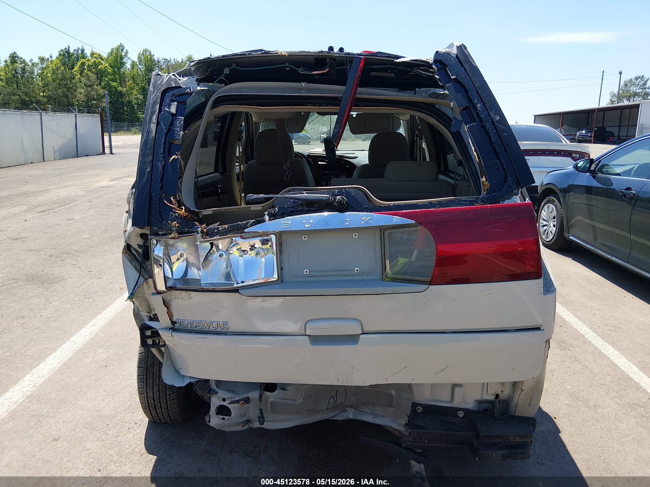 2007 Buick Rendezvous Cx Серебряный vin: 3G5DA03L07S501064