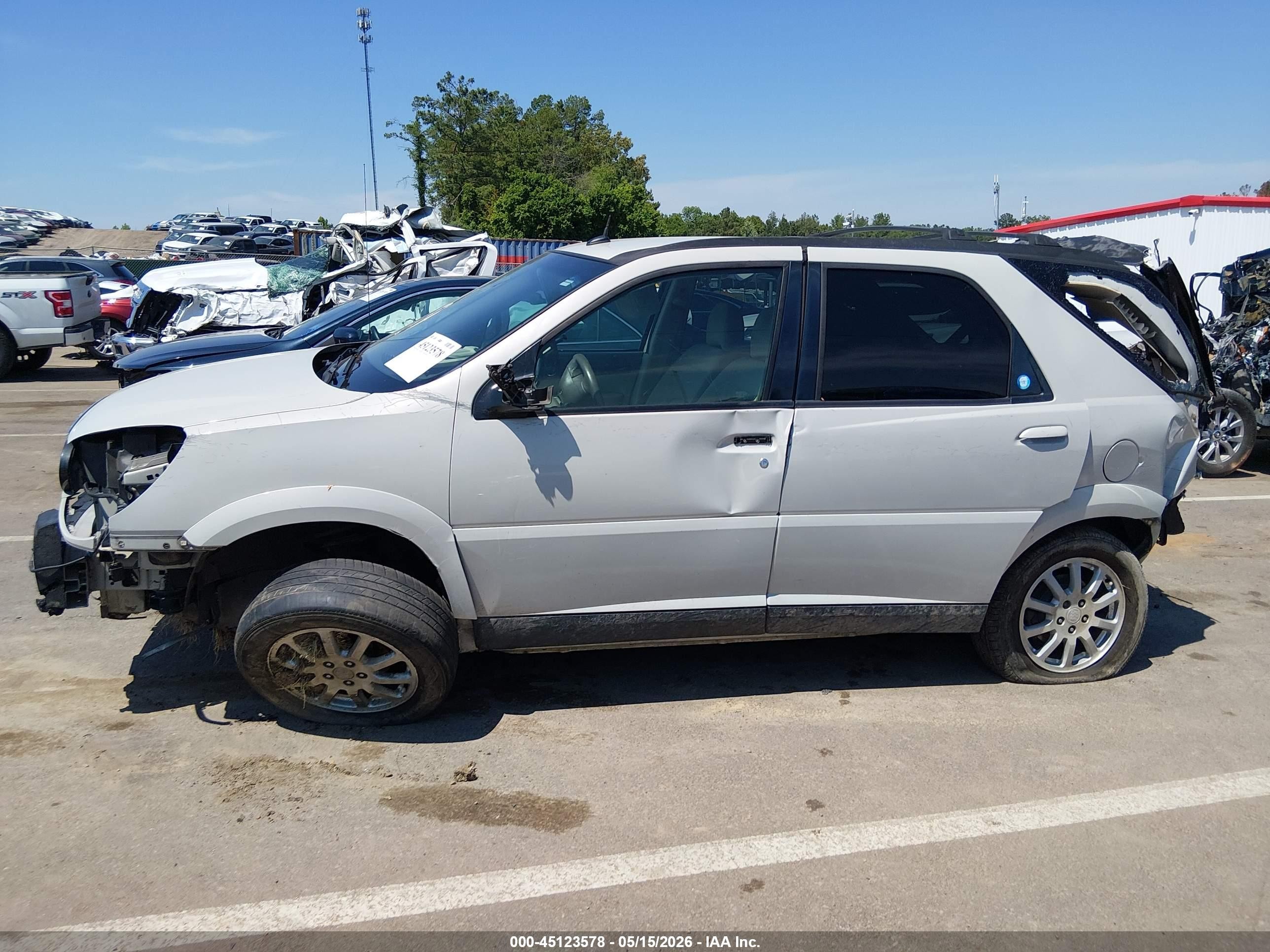 2007 Buick Rendezvous Cx Серебряный vin: 3G5DA03L07S501064