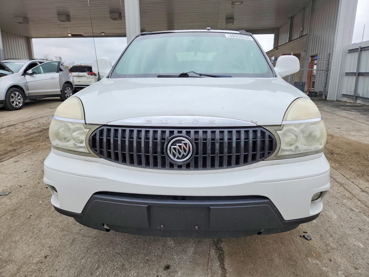 2007 Buick Rendezvous Cx White vin: 3G5DA03L07S506815