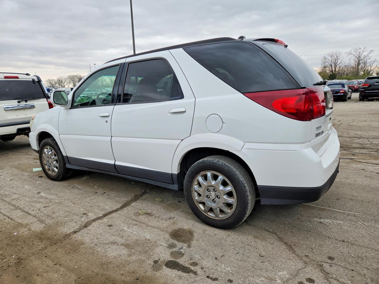 2007 Buick Rendezvous Cx White vin: 3G5DA03L07S506815