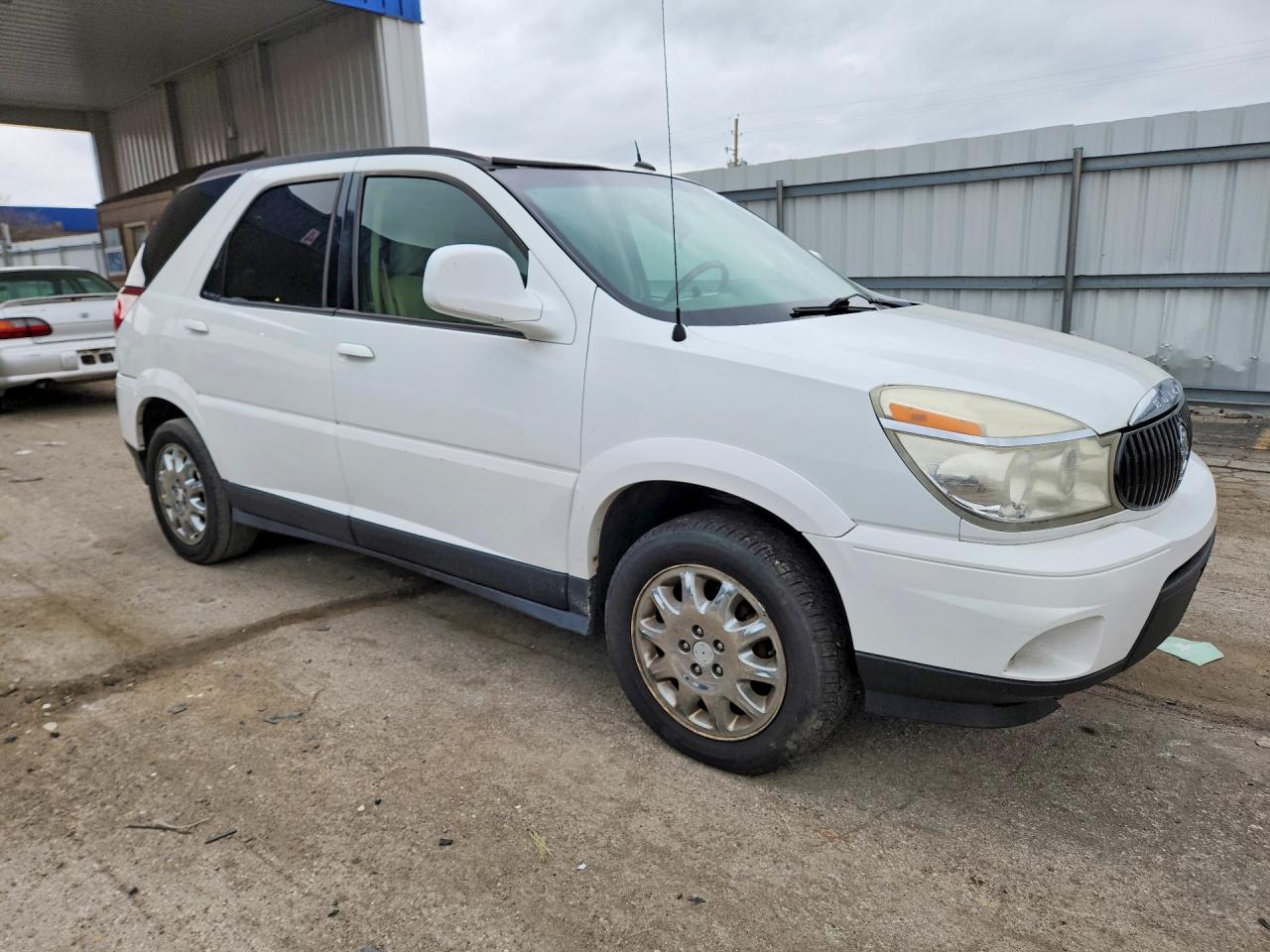 2007 Buick Rendezvous Cx White vin: 3G5DA03L07S506815