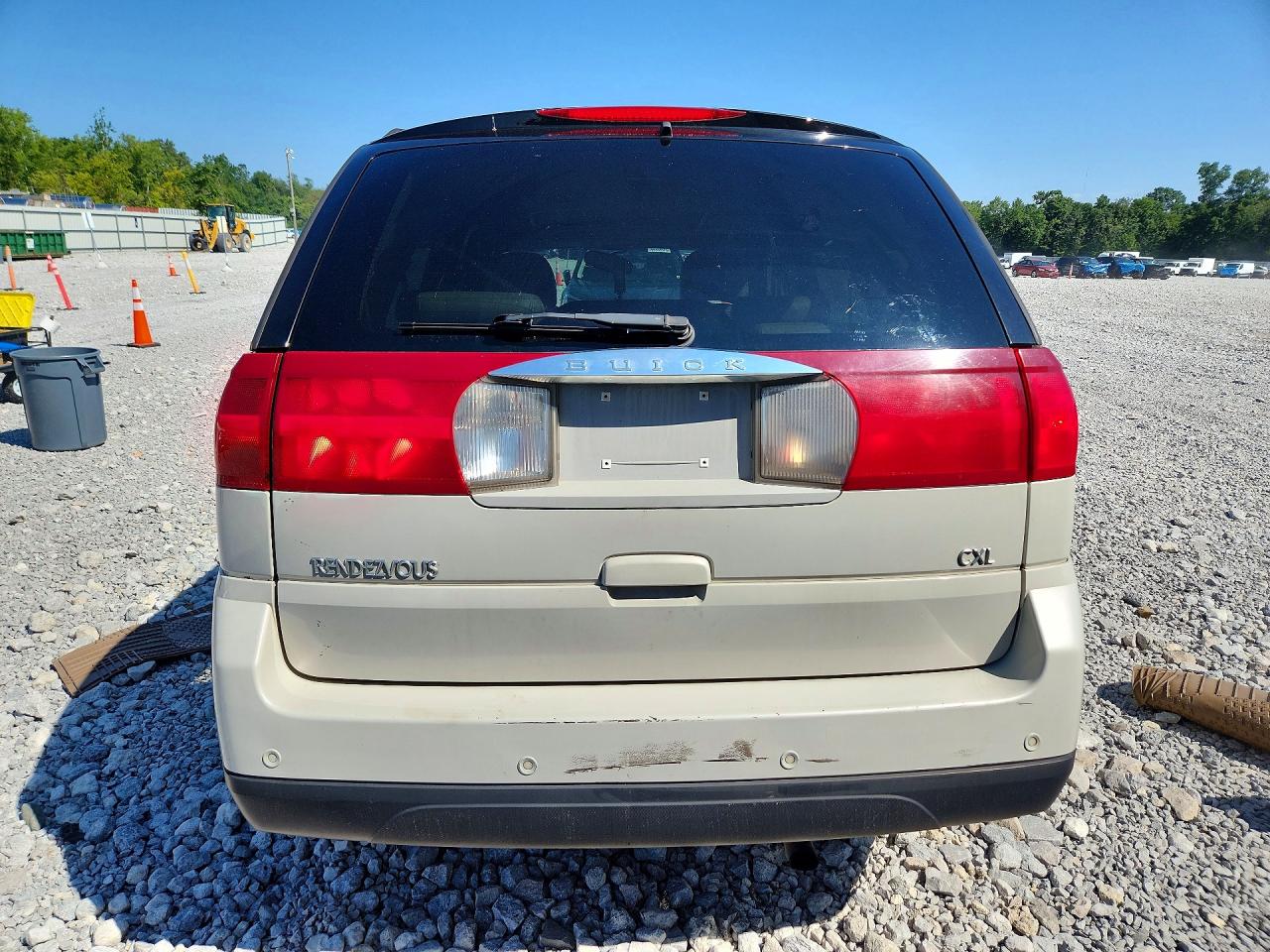 2007 Buick Rendezvous Cx Tan vin: 3G5DA03L07S511903