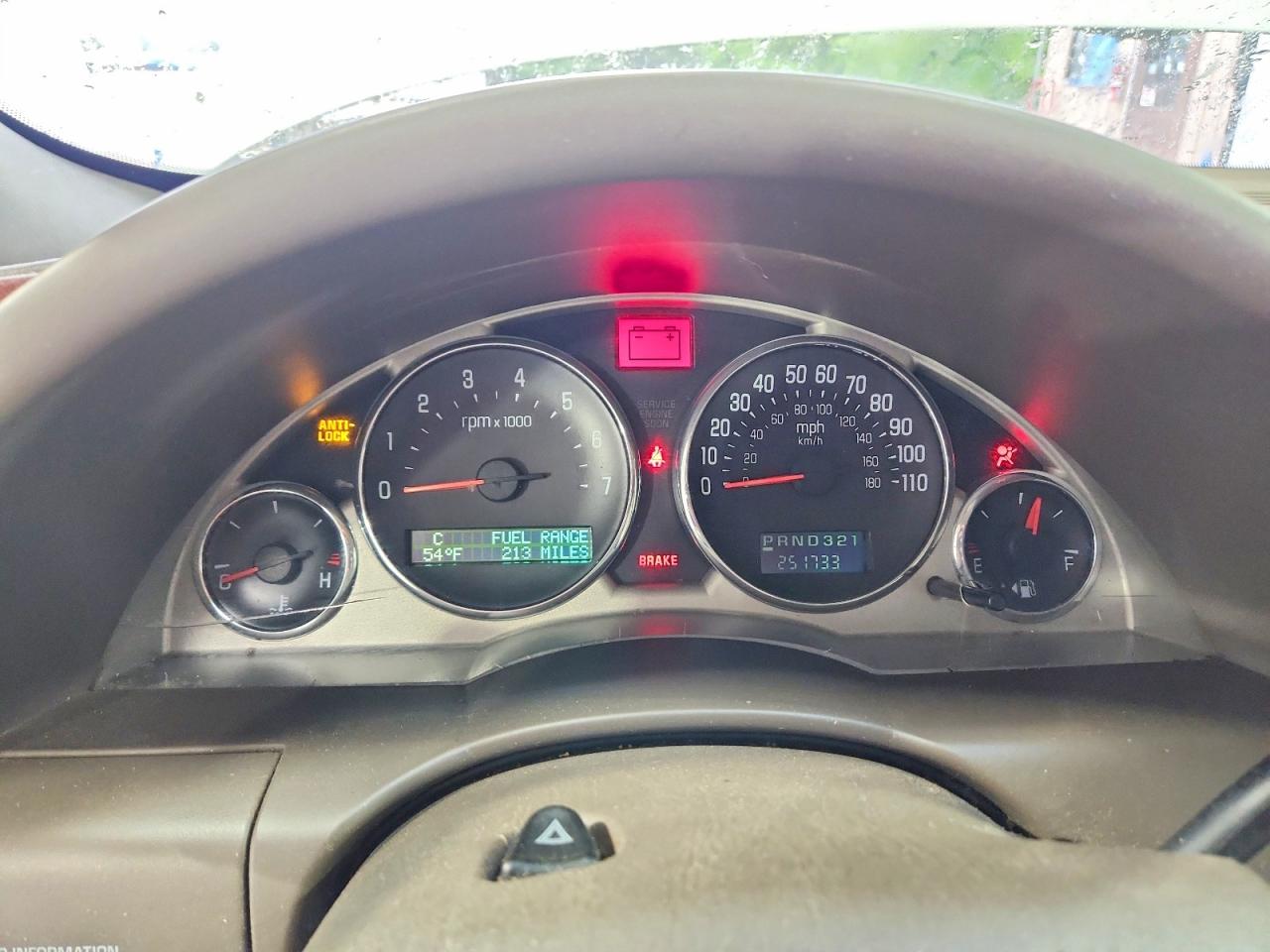 2007 Buick Rendezvous Cx White vin: 3G5DA03L07S559210