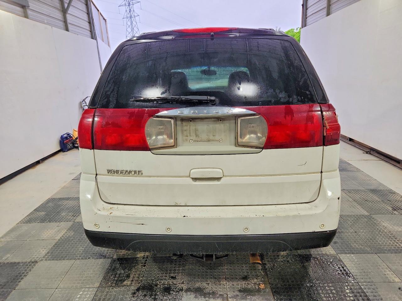 2007 Buick Rendezvous Cx White vin: 3G5DA03L07S559210