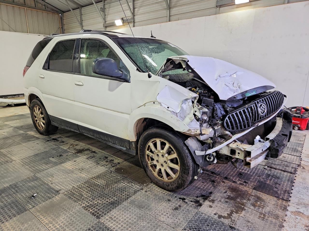 2007 Buick Rendezvous Cx White vin: 3G5DA03L07S559210