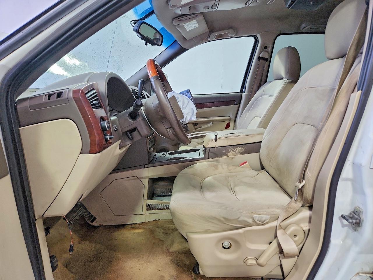 2007 Buick Rendezvous Cx White vin: 3G5DA03L07S559210