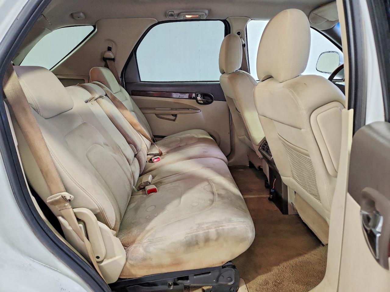 2007 Buick Rendezvous Cx White vin: 3G5DA03L07S559210