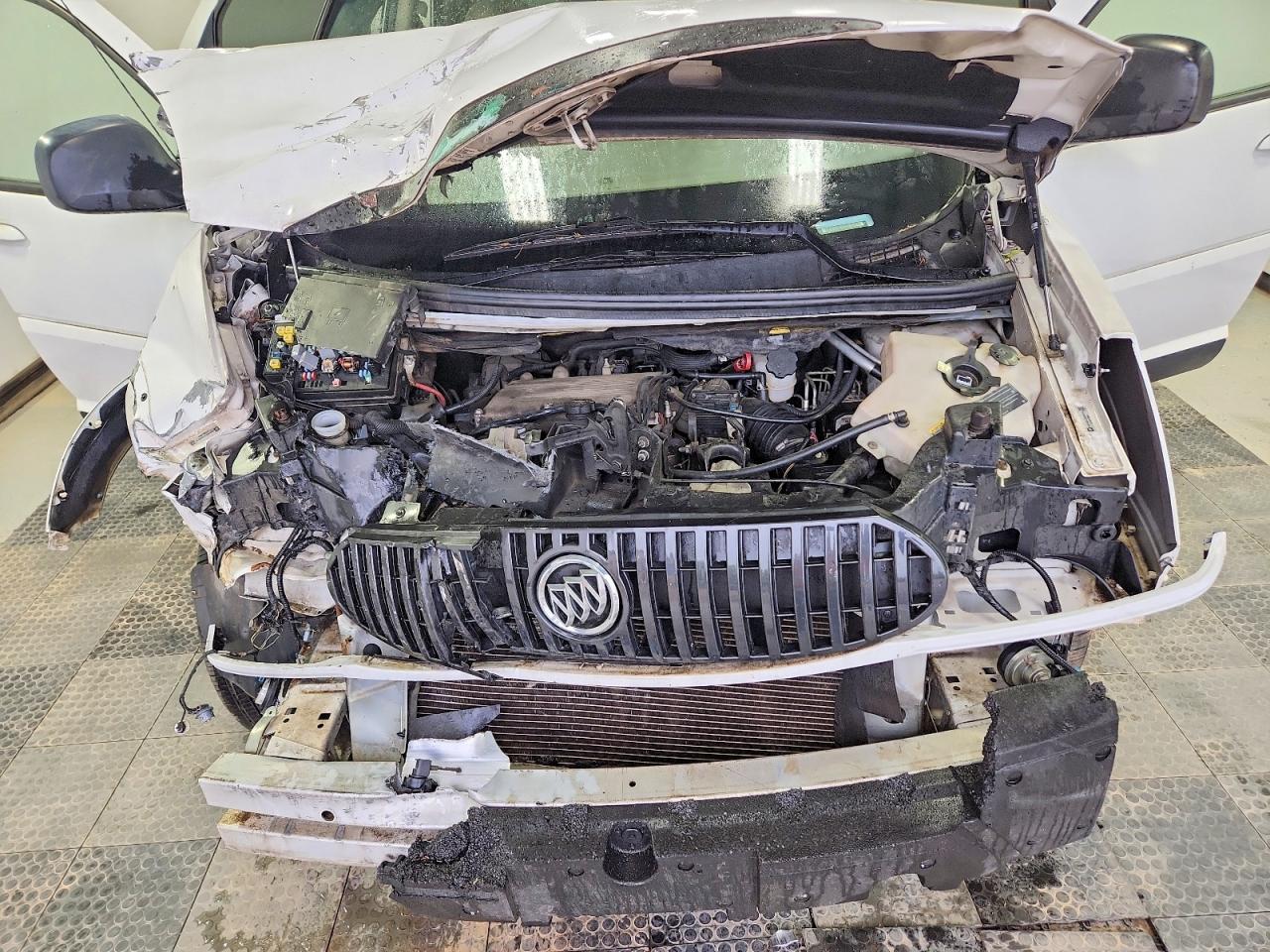 2007 Buick Rendezvous Cx White vin: 3G5DA03L07S559210